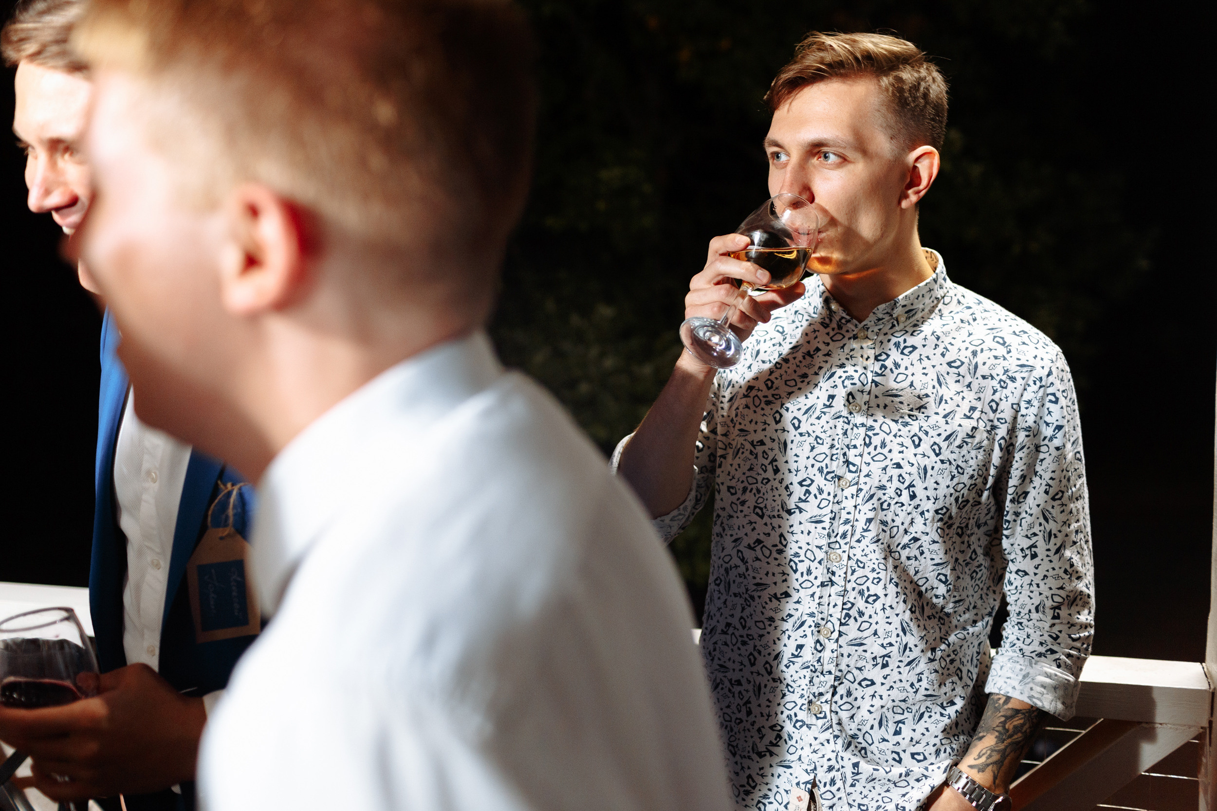 Веселый банкет в коттедже. Арина & Коля. Фотограф Чугунов Александр