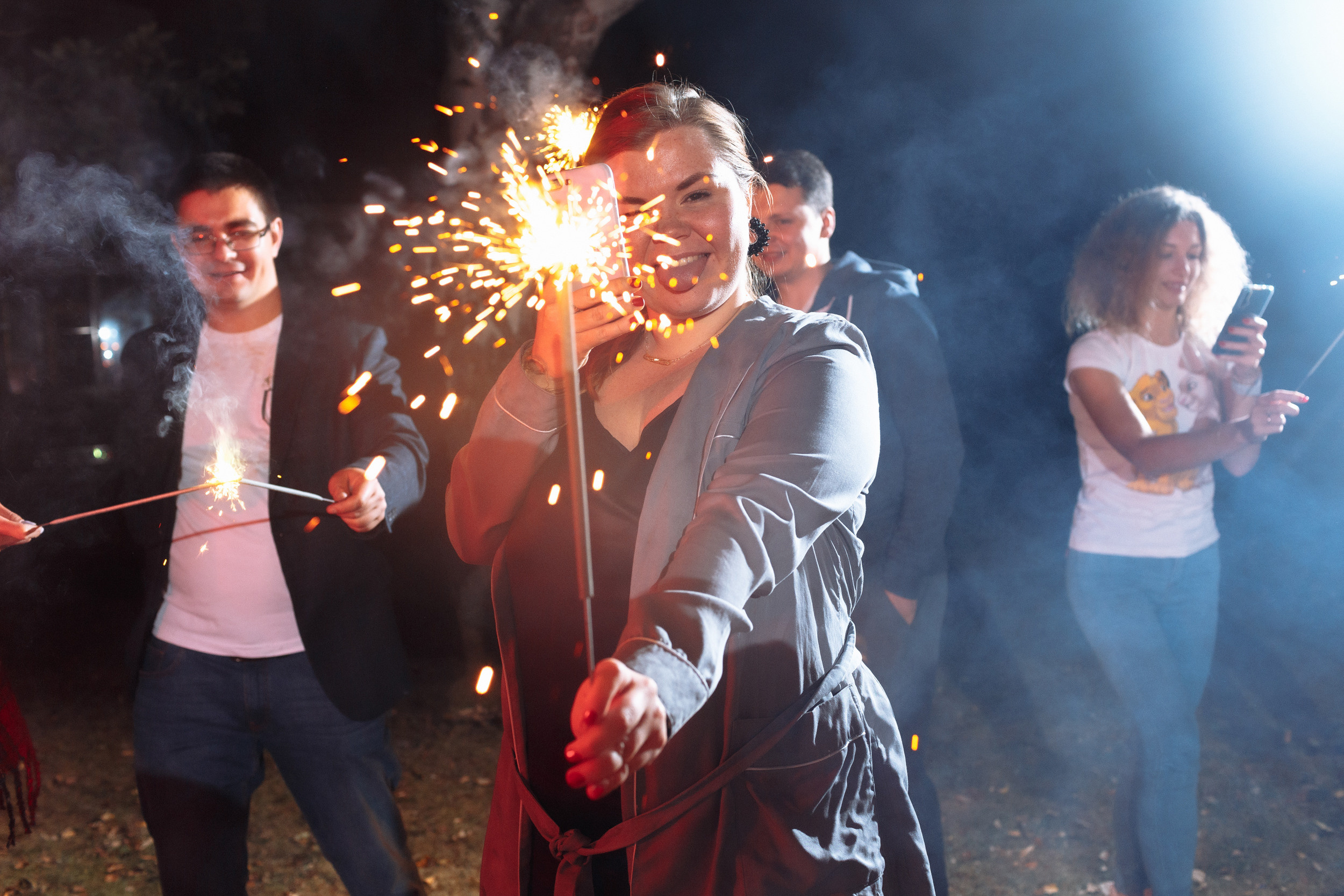 Веселый банкет в коттедже. Арина & Коля. Фотограф Чугунов Александр