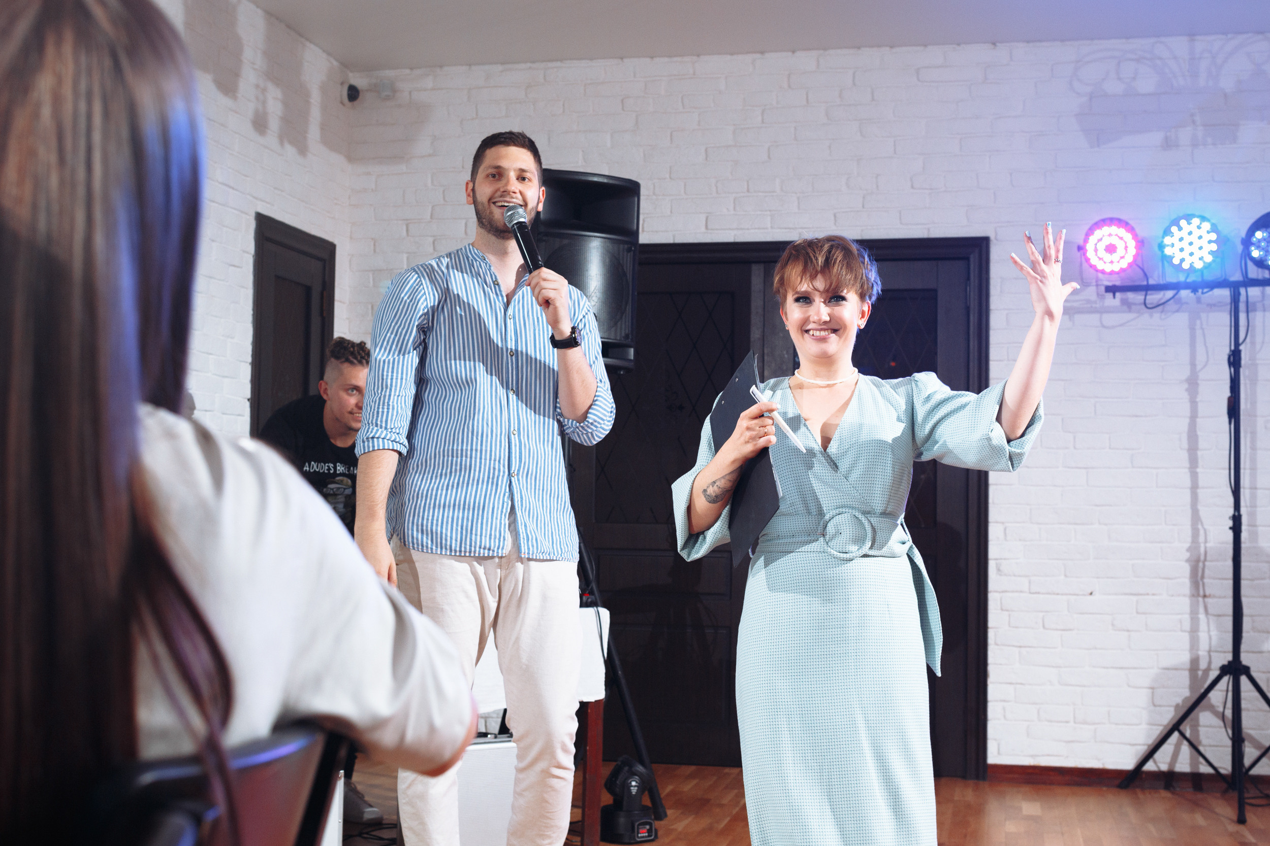 Веселый банкет в коттедже. Арина & Коля. Фотограф Чугунов Александр