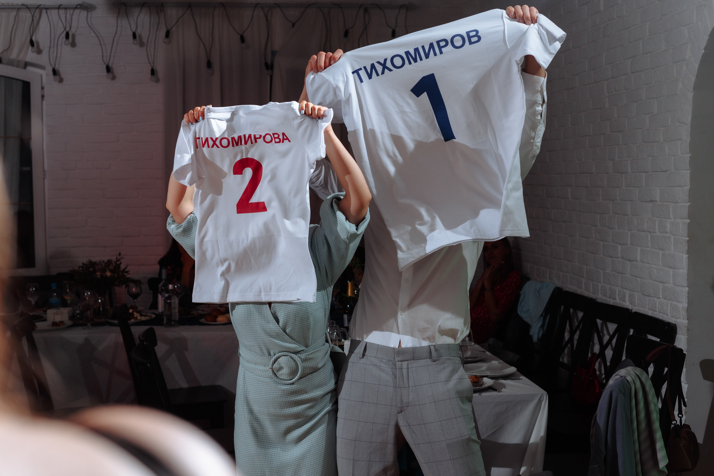 Веселый банкет в коттедже. Арина & Коля. Фотограф Чугунов Александр