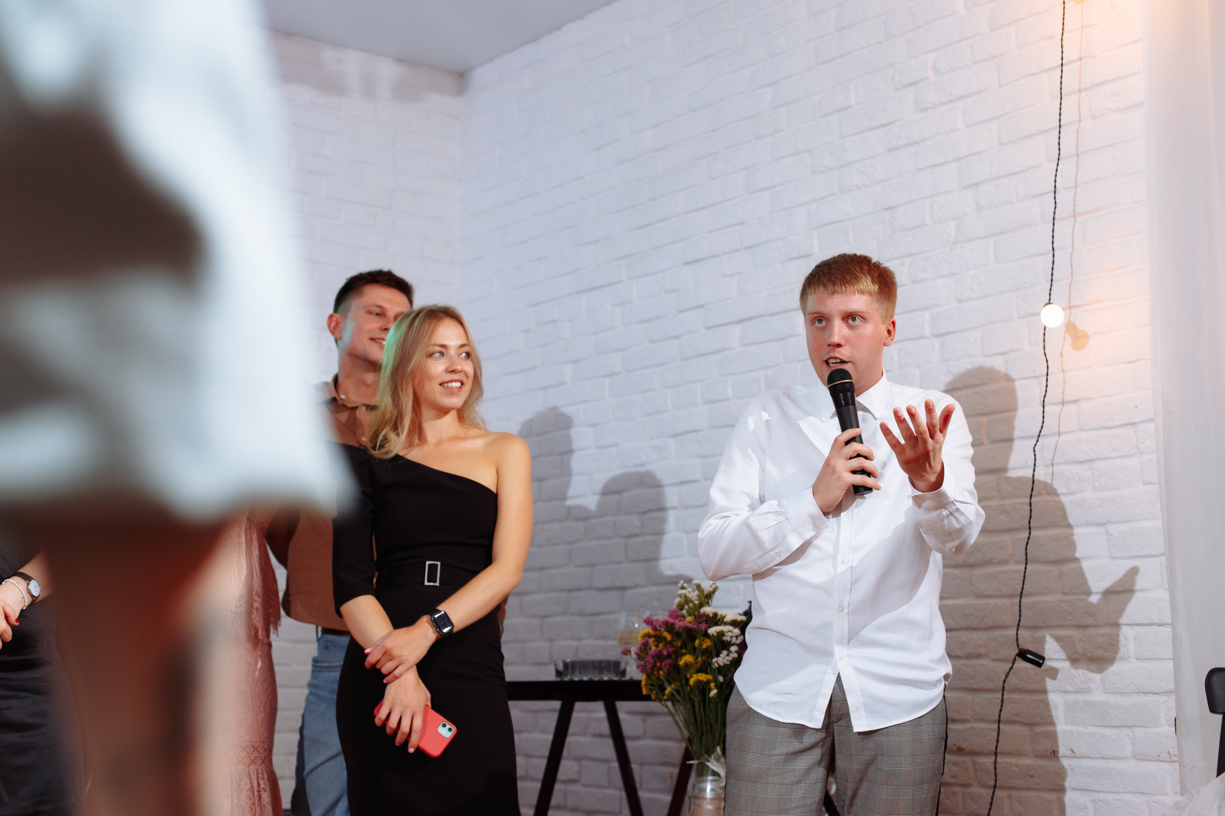 Веселый банкет в коттедже. Арина & Коля. Фотограф Чугунов Александр