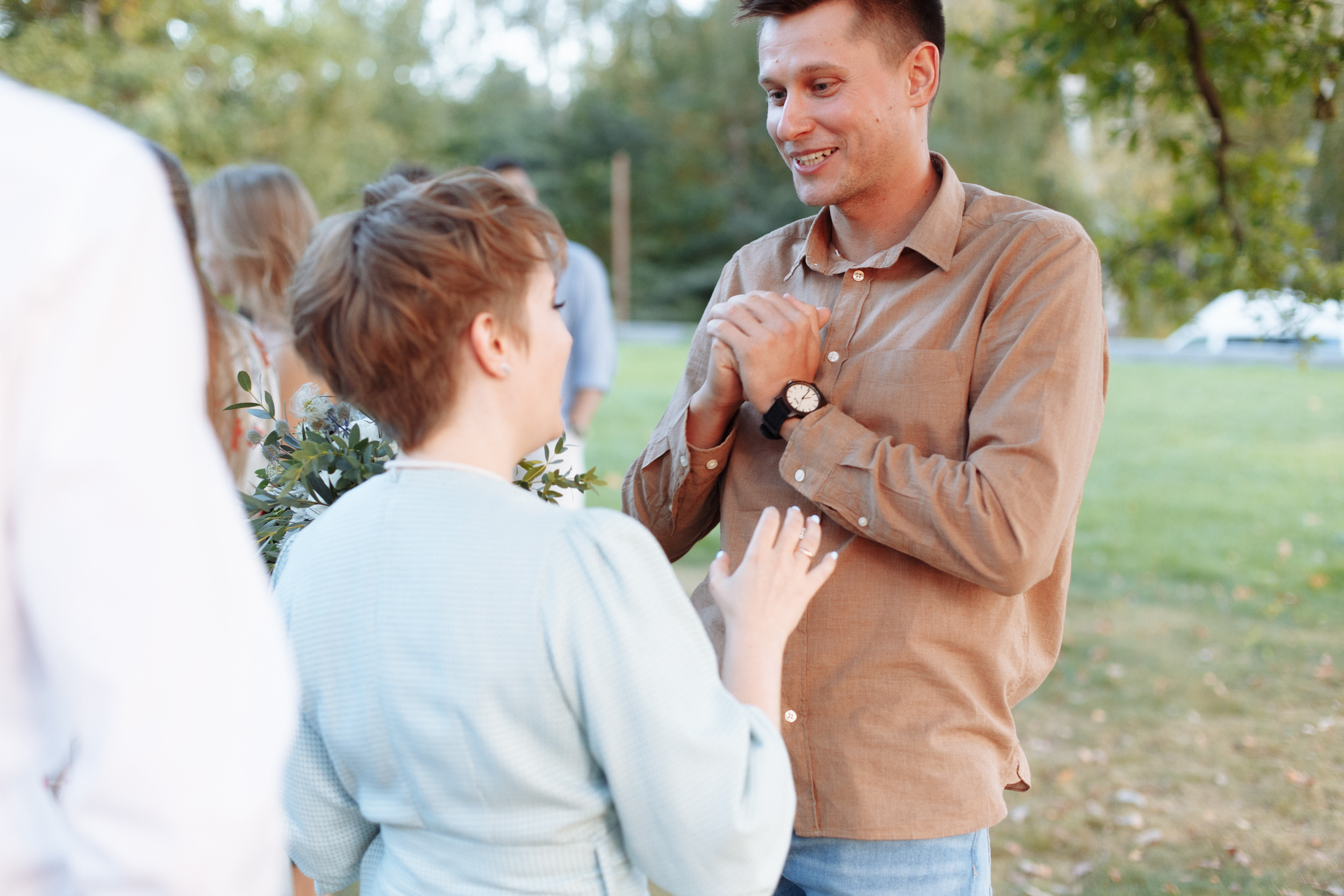 Веселый банкет в коттедже. Арина & Коля. Фотограф Чугунов Александр