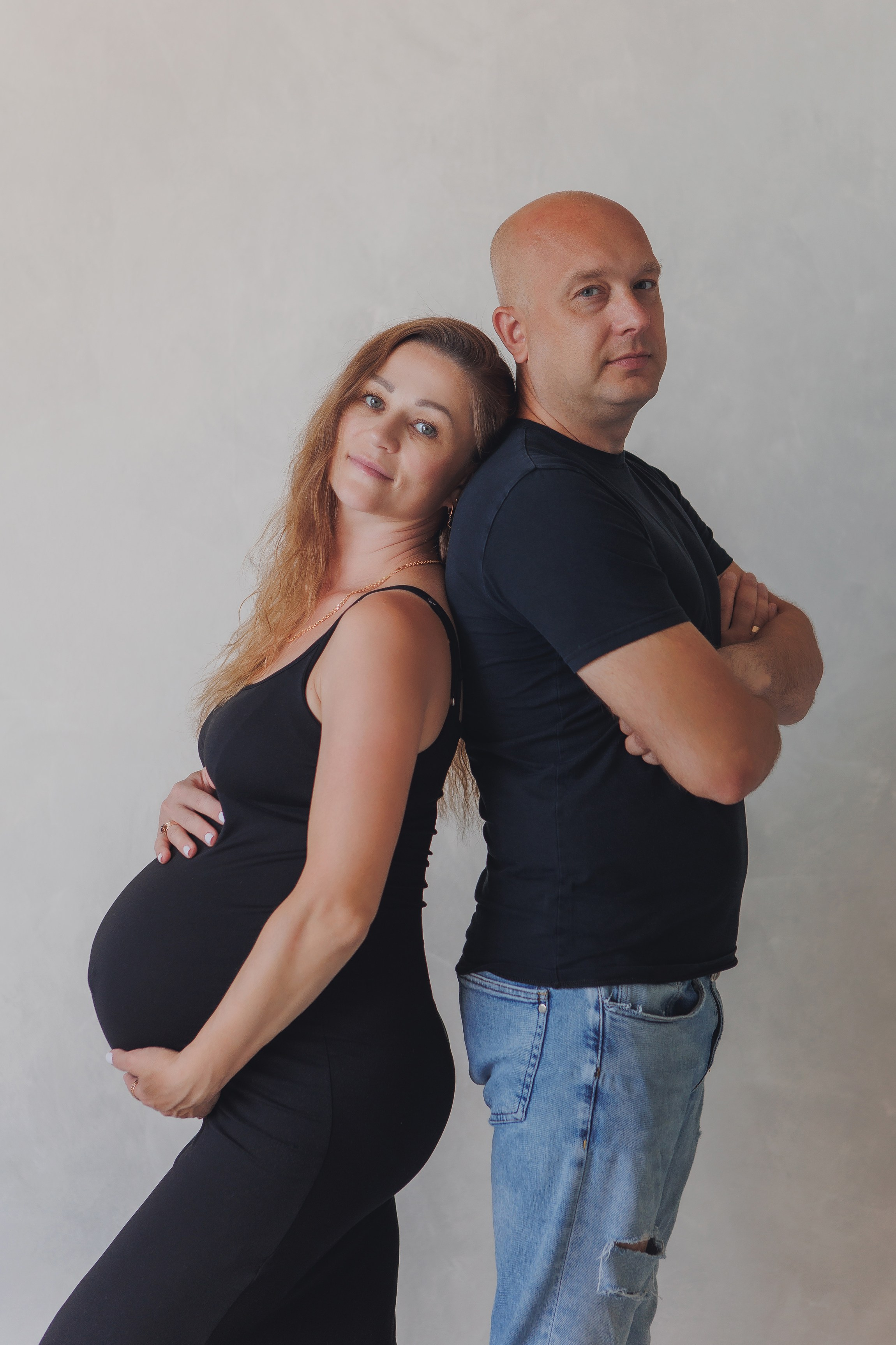 Фотосессия беременности в моей мини студии. Фотостудия СМУЗИ