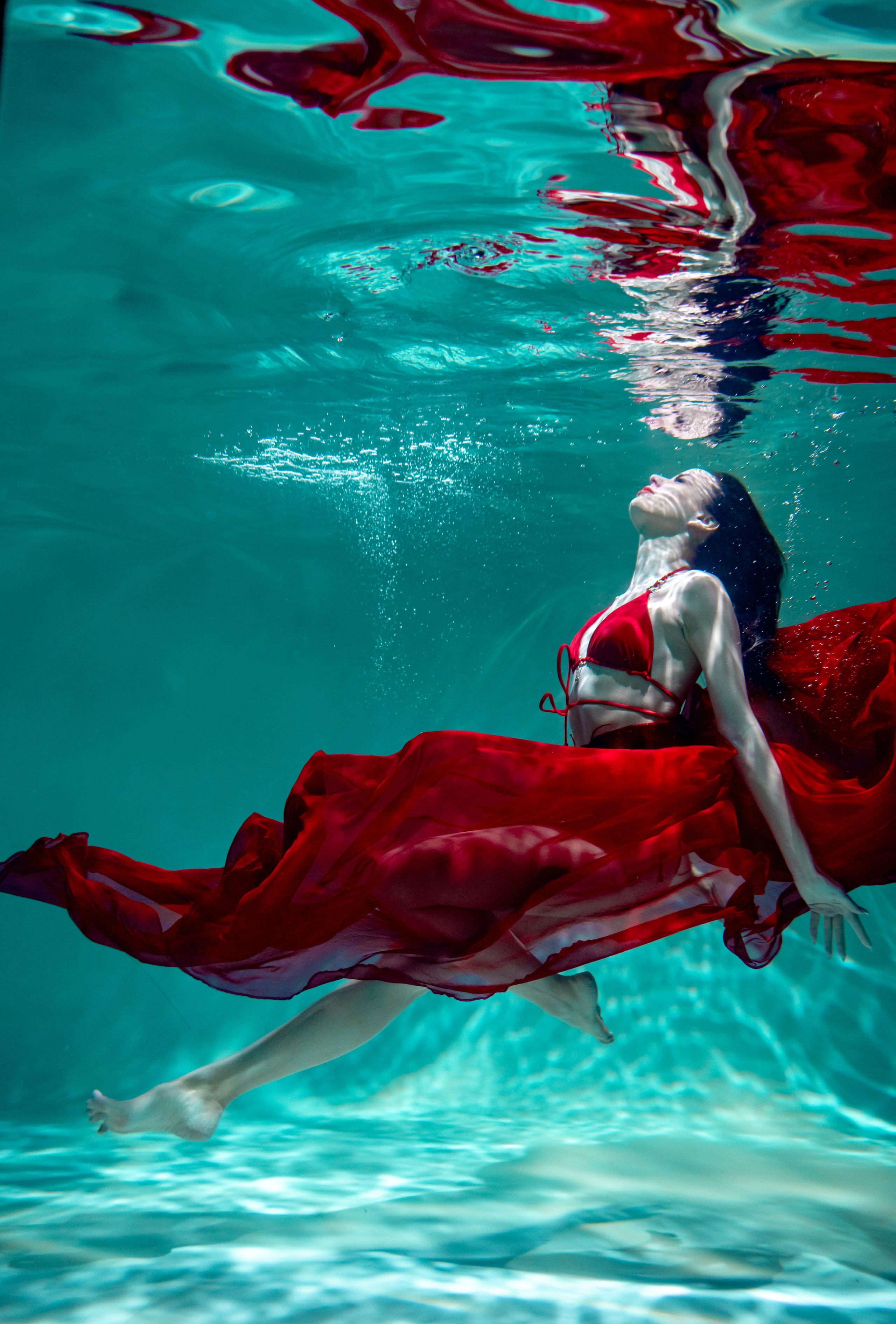 Подводная фотосъёмка. Арт фотограф Серафима Абельман в Москве