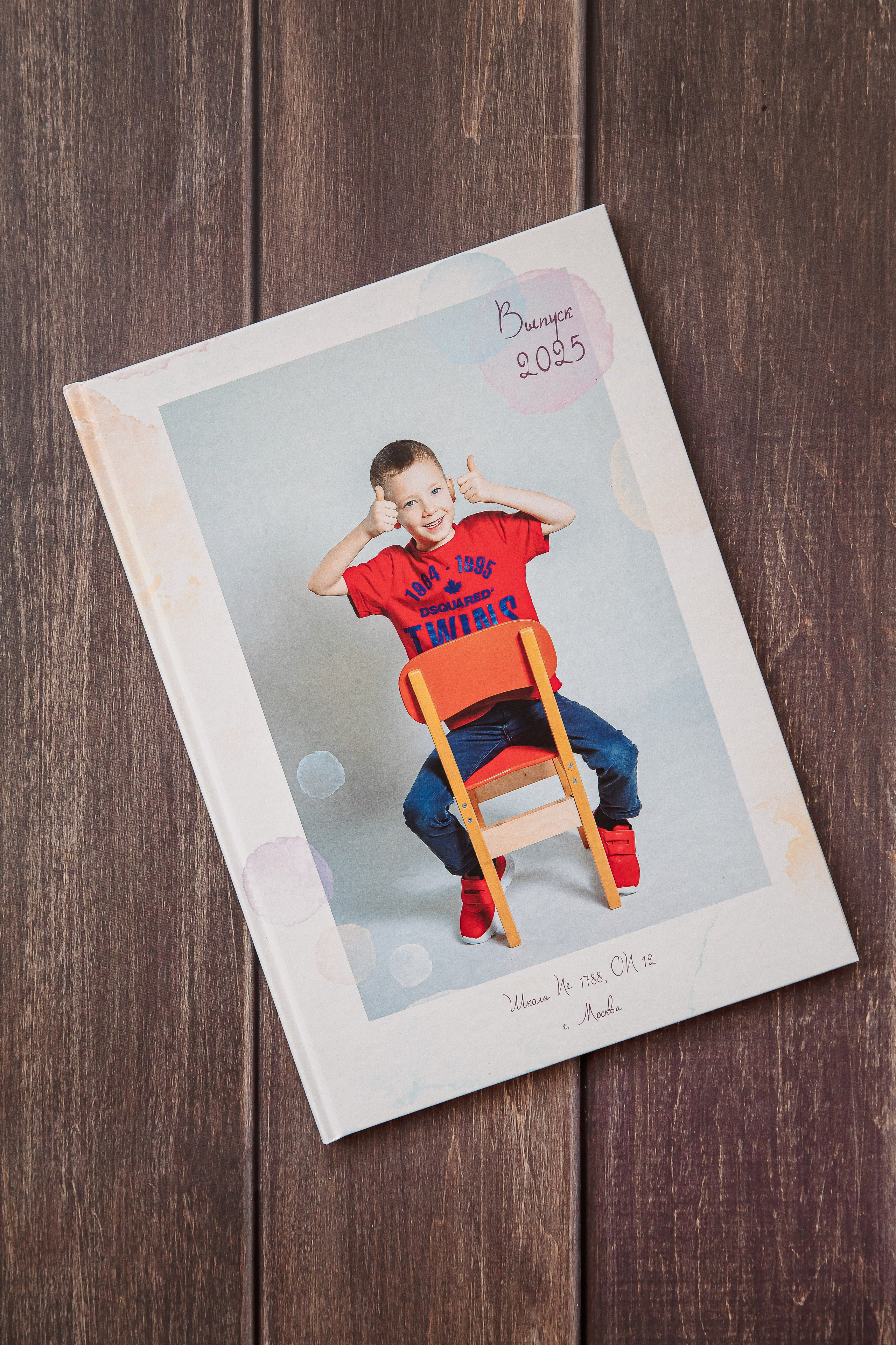 Альбомы дет. сад (макет Акварель). Семейный и детский фотограф в Москве Тихонова Ксения