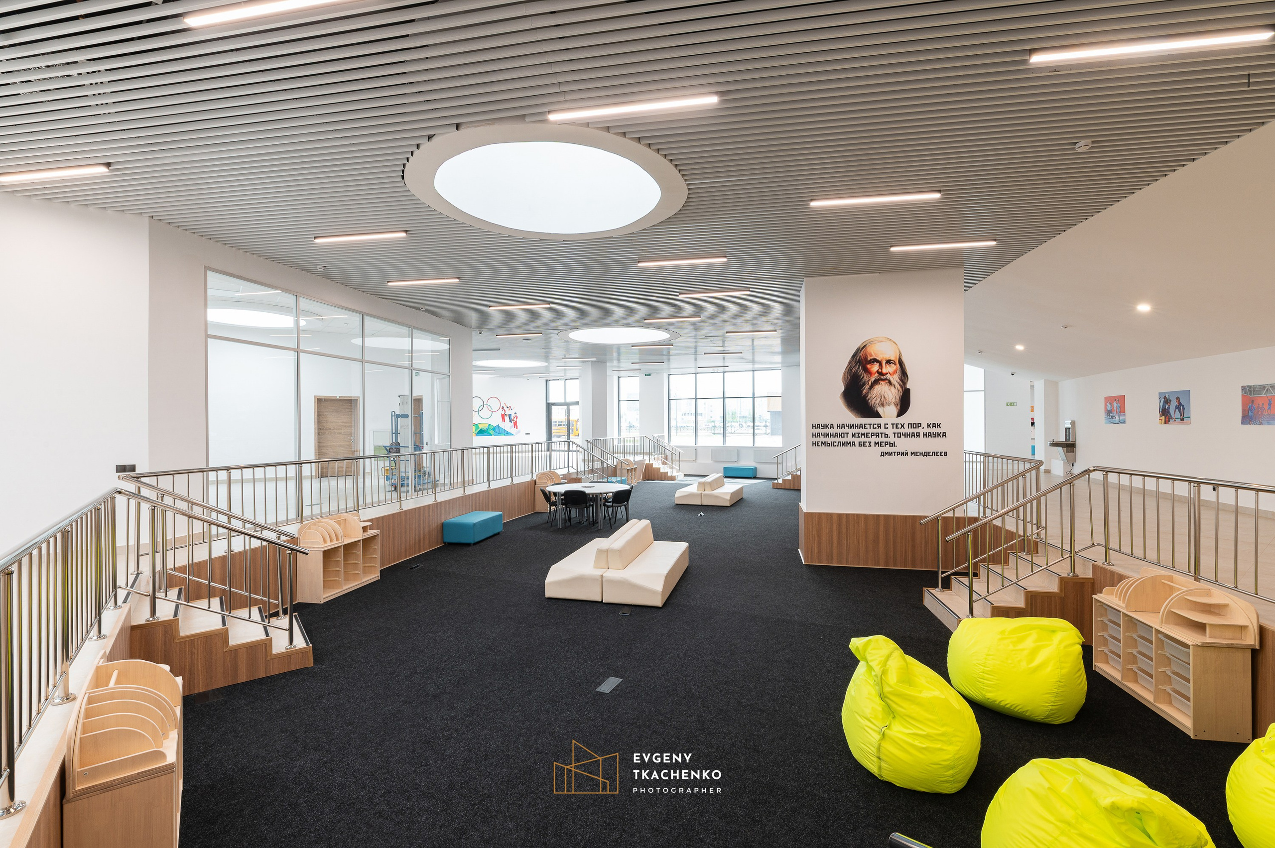 Kazakhstan International School, г. Астана. Архитектурный и интерьерный фотограф в Казахстане