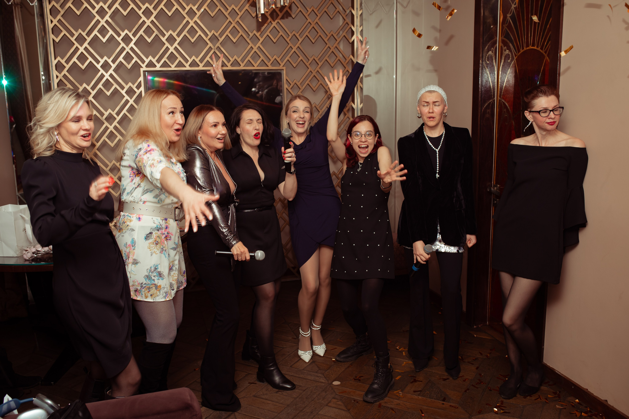 Юбилей в караоке. Семейный и детский фотограф в Москве Дорогова Екатерина