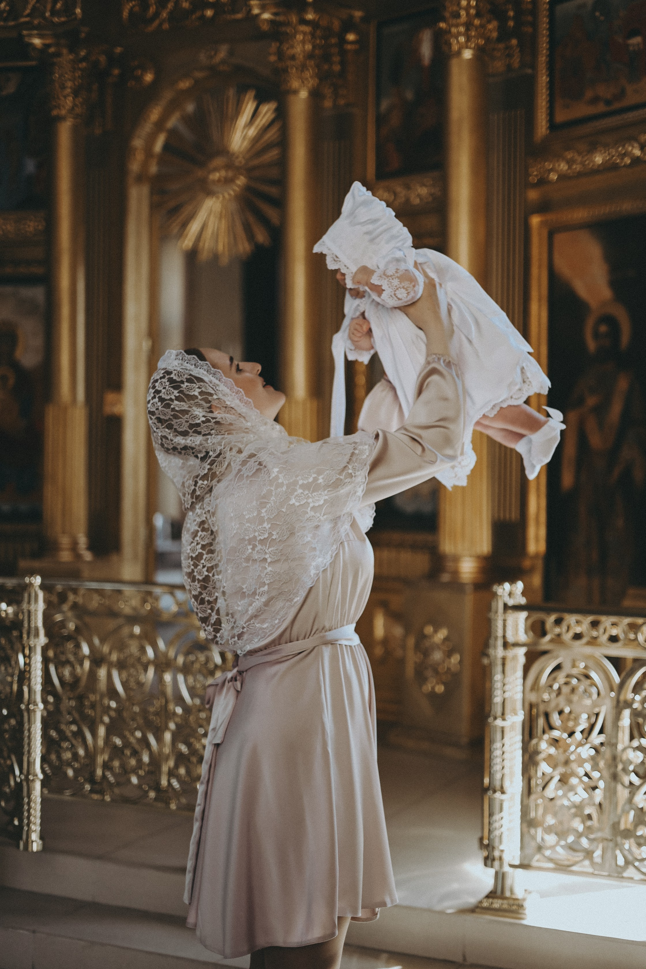 Крещение Агаты. Фотограф Мария Лаенко