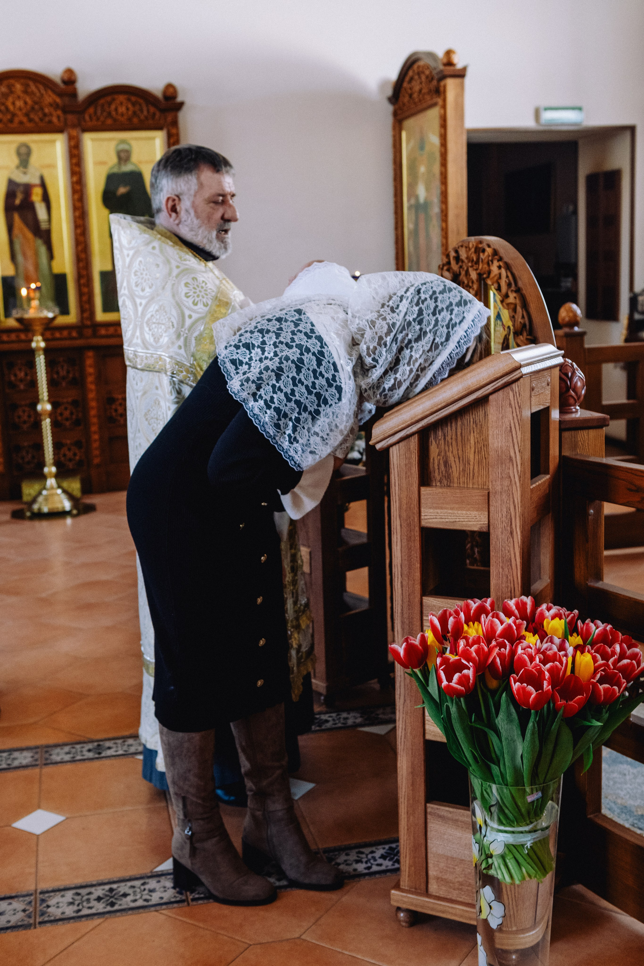 Крещение Артема и Полины. Фотограф в Курске Смирнов Евгений