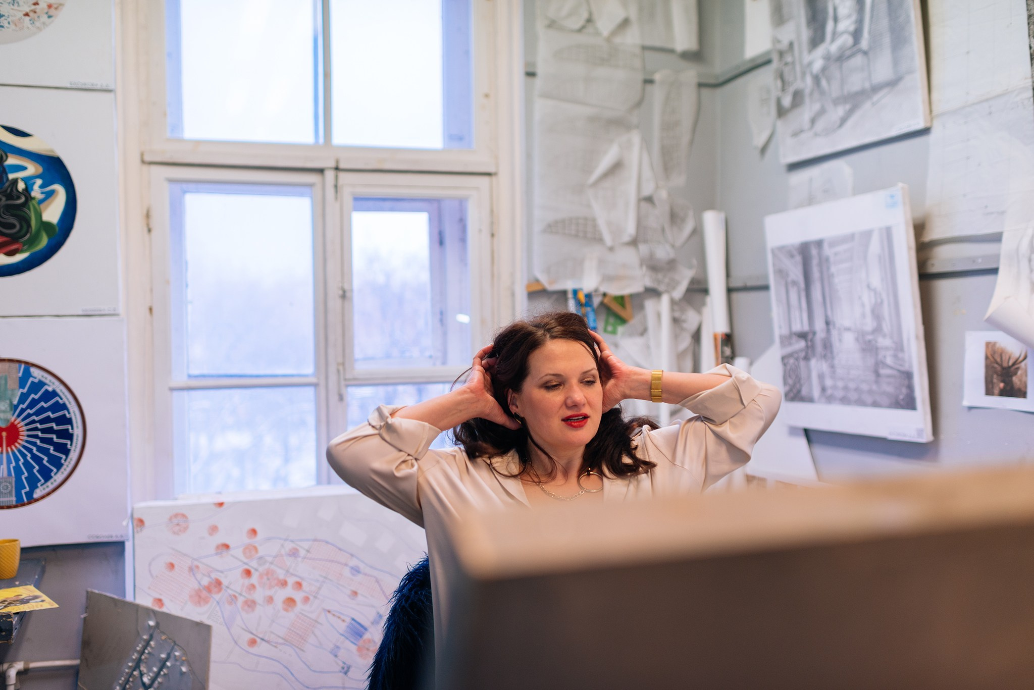 Регина в Академии Художеств. Репортажный фотограф в Санкт-Петербурге Анастасия Клёпова