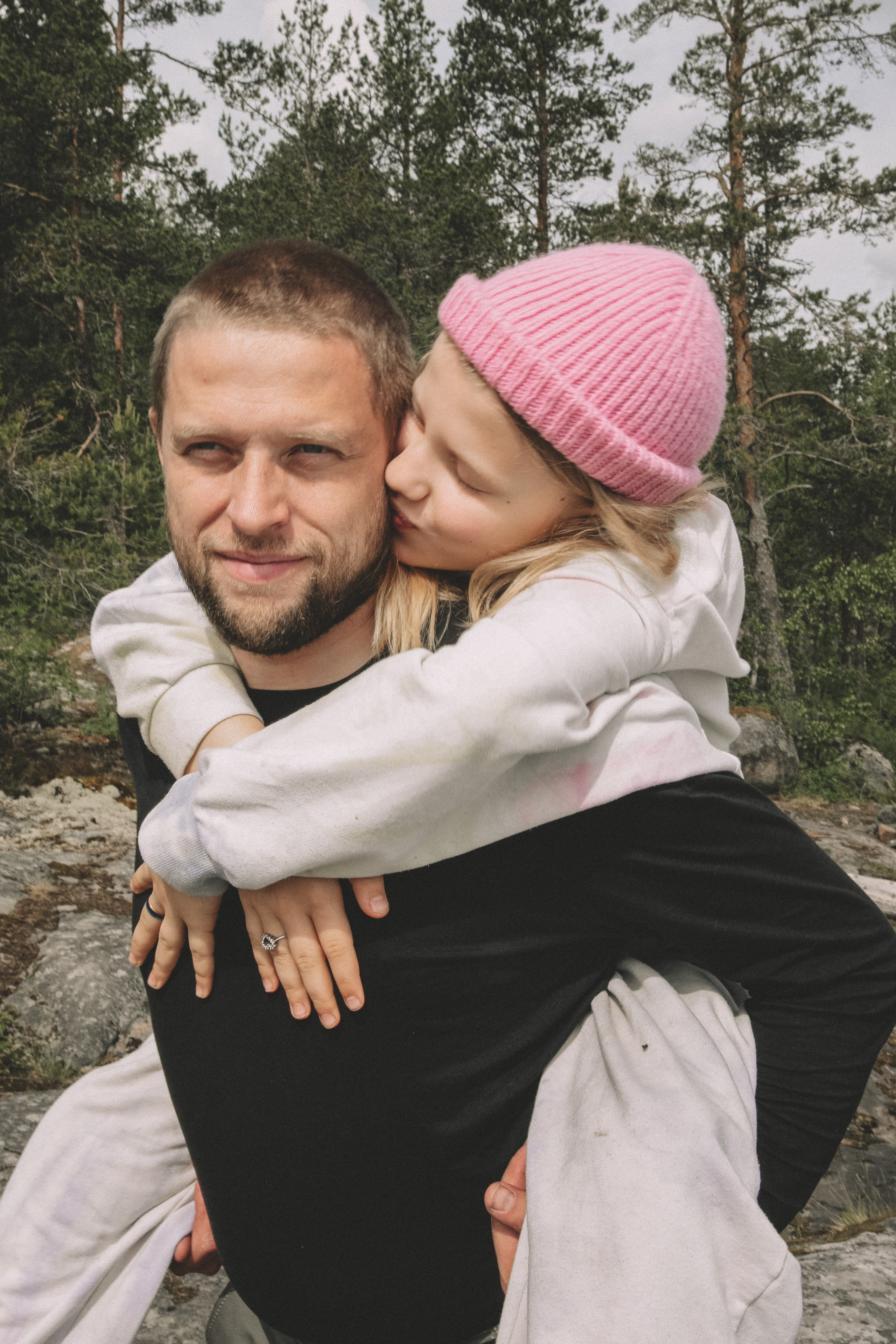 Папа и дочка. Фотограф в Москве Шаганова Нина