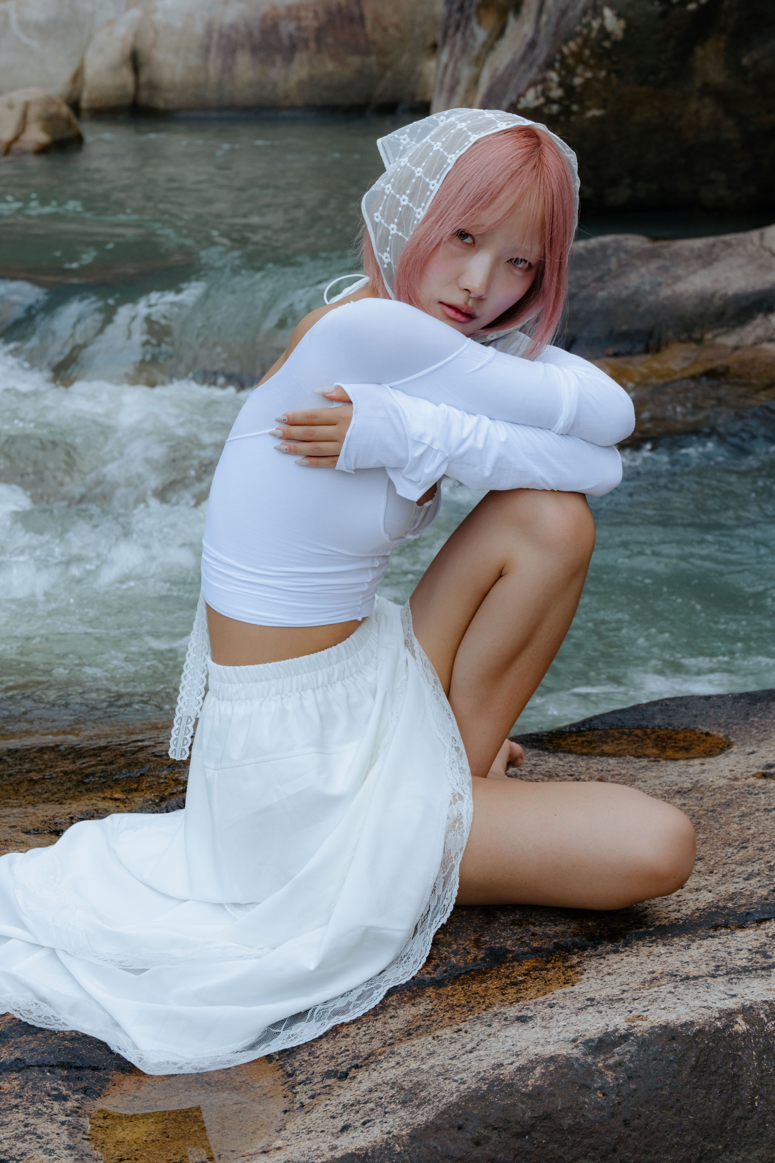 Location "Ba Ho Waterfall". Portrait photographer Nha Trang | Julia Meshanina