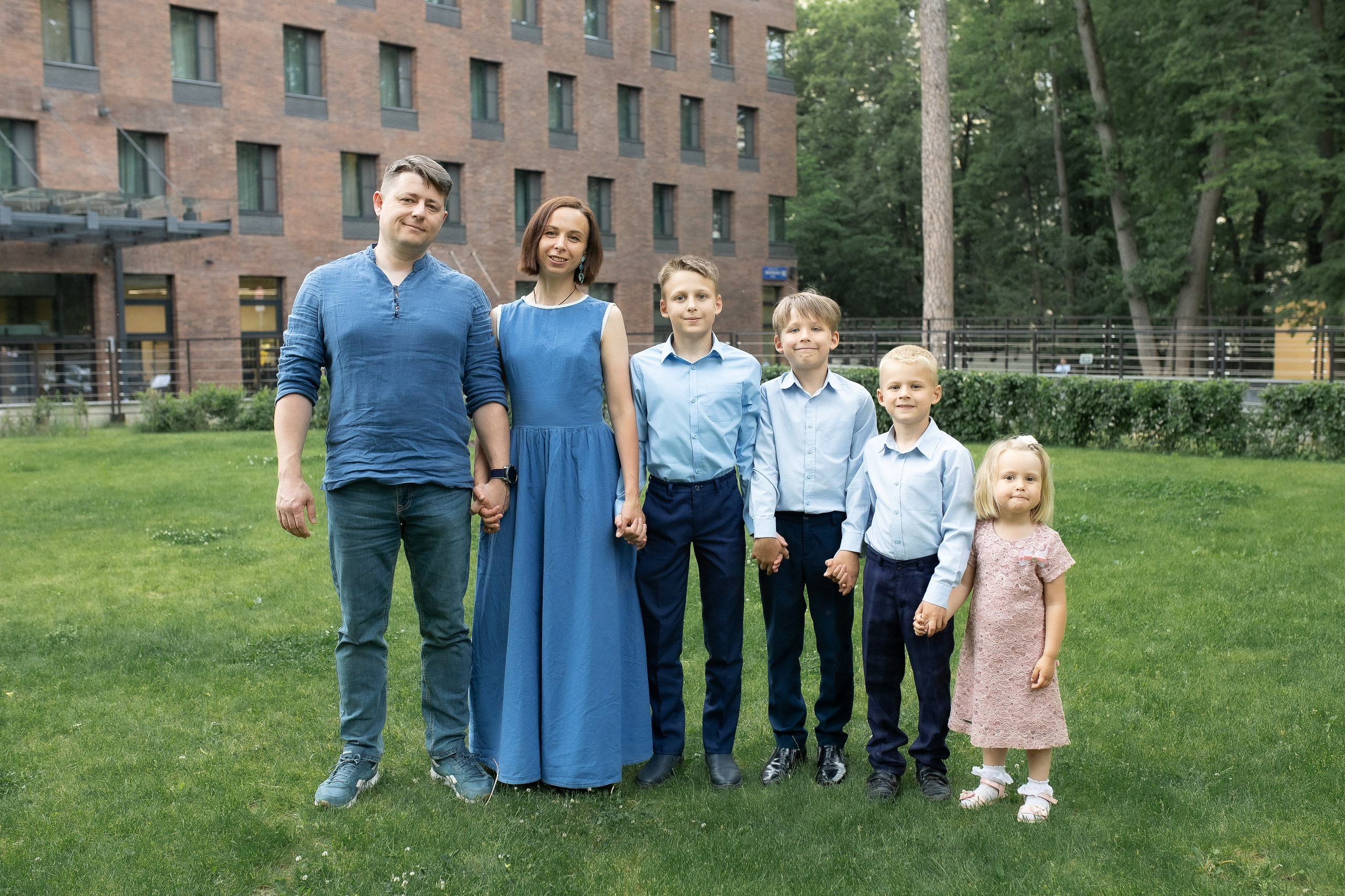 Большая дружная семья!. Профессиональный фотограф, Москва |Видное Елена Елизарова