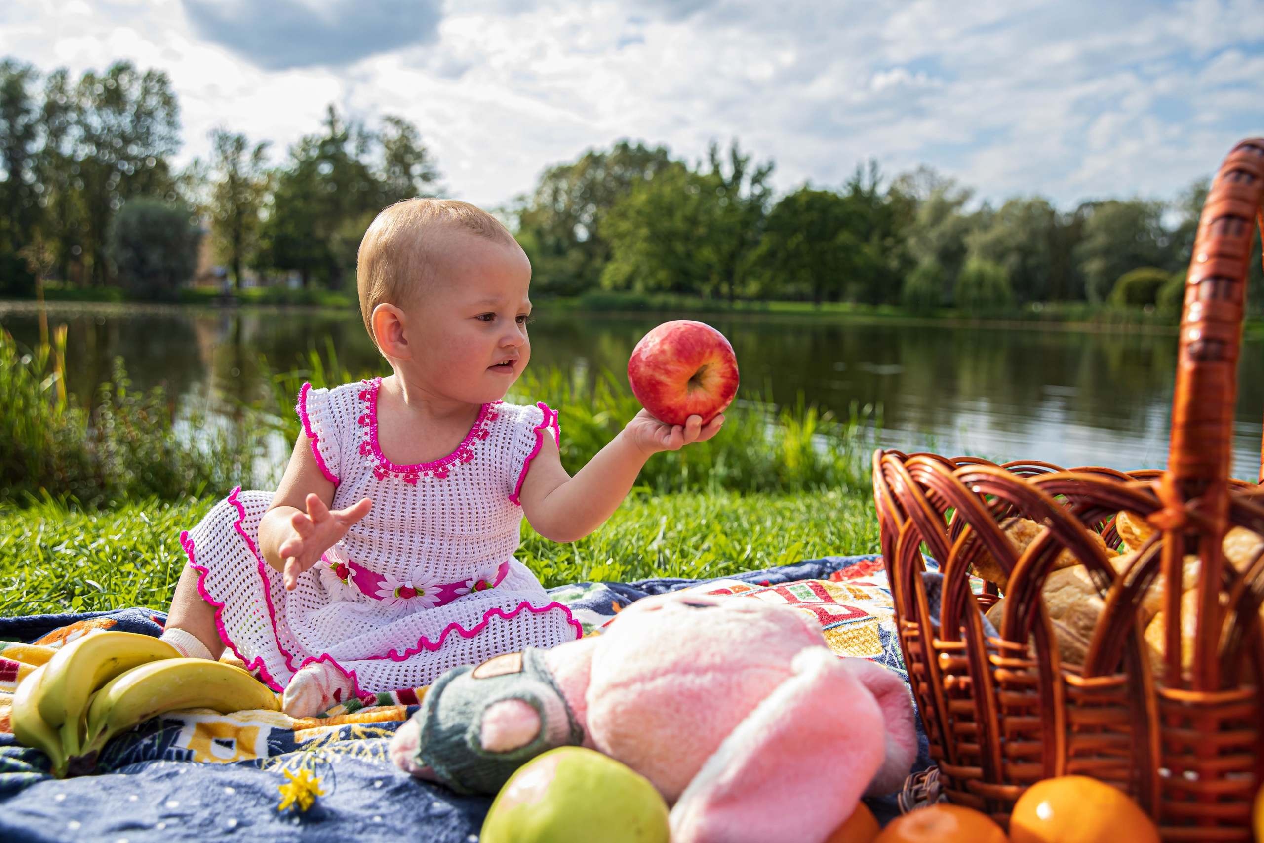 МАРИНА. 1 годик. Фотосессии в студии СПб Портретный фотограф — Юрий Торлопов