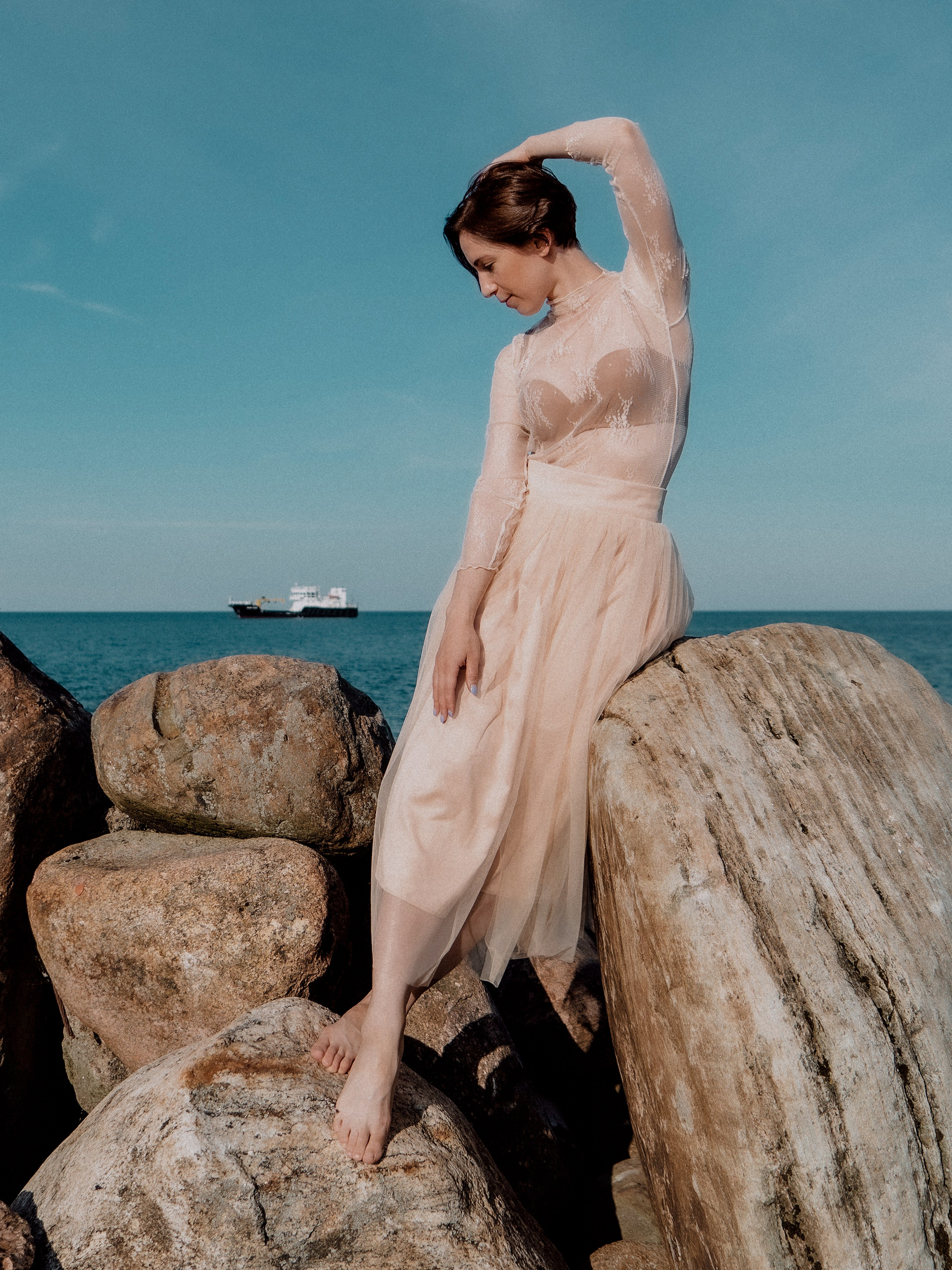 Портретная фотосессия на Ладожском озере. Светлана Гопанюк. Портретный фотограф. Санкт-Петербург. СПб