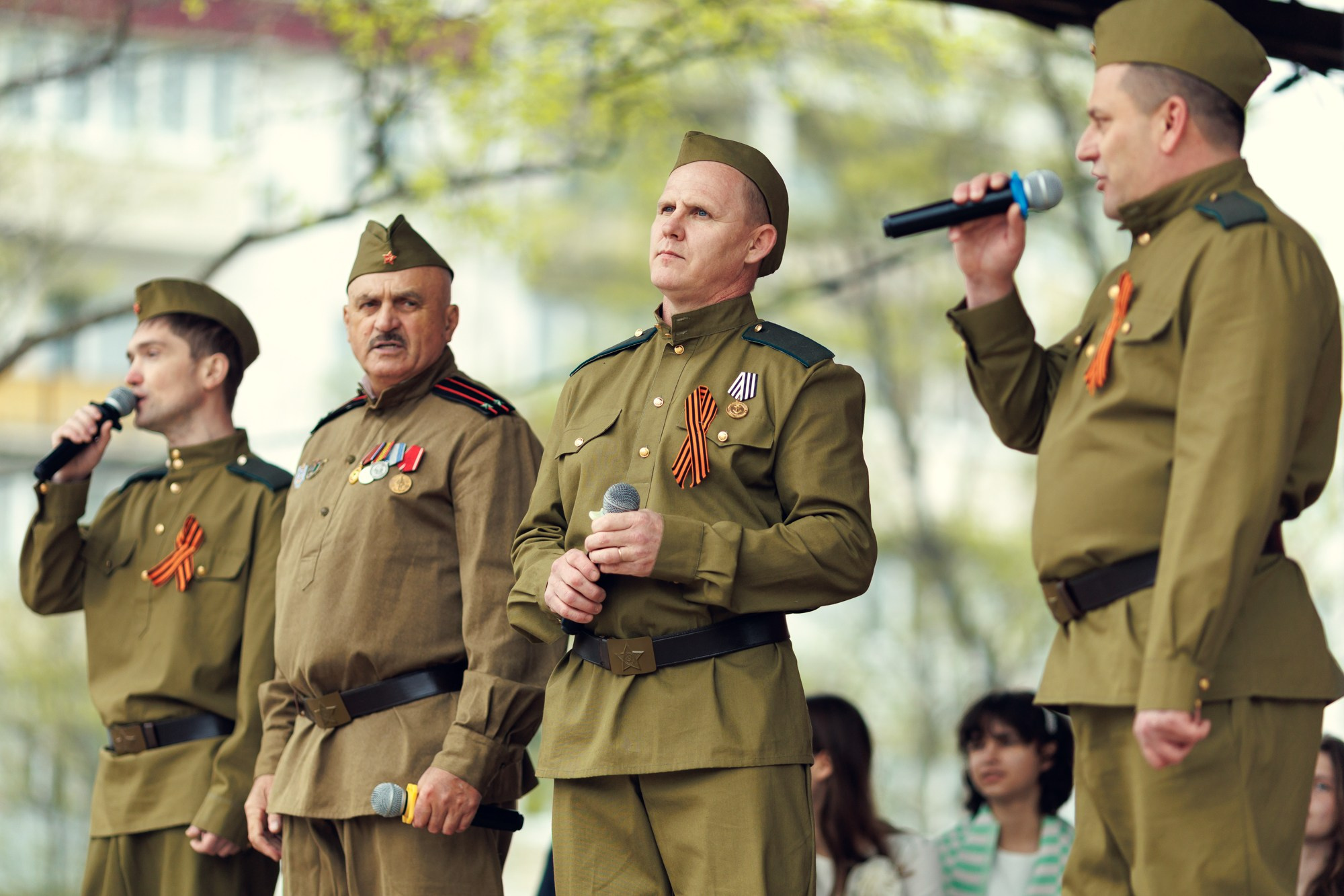 Празднование 80-летия победы над фашизмом. Славянка. Приморский край. Андрей Кровлин — фотограф в Славянке