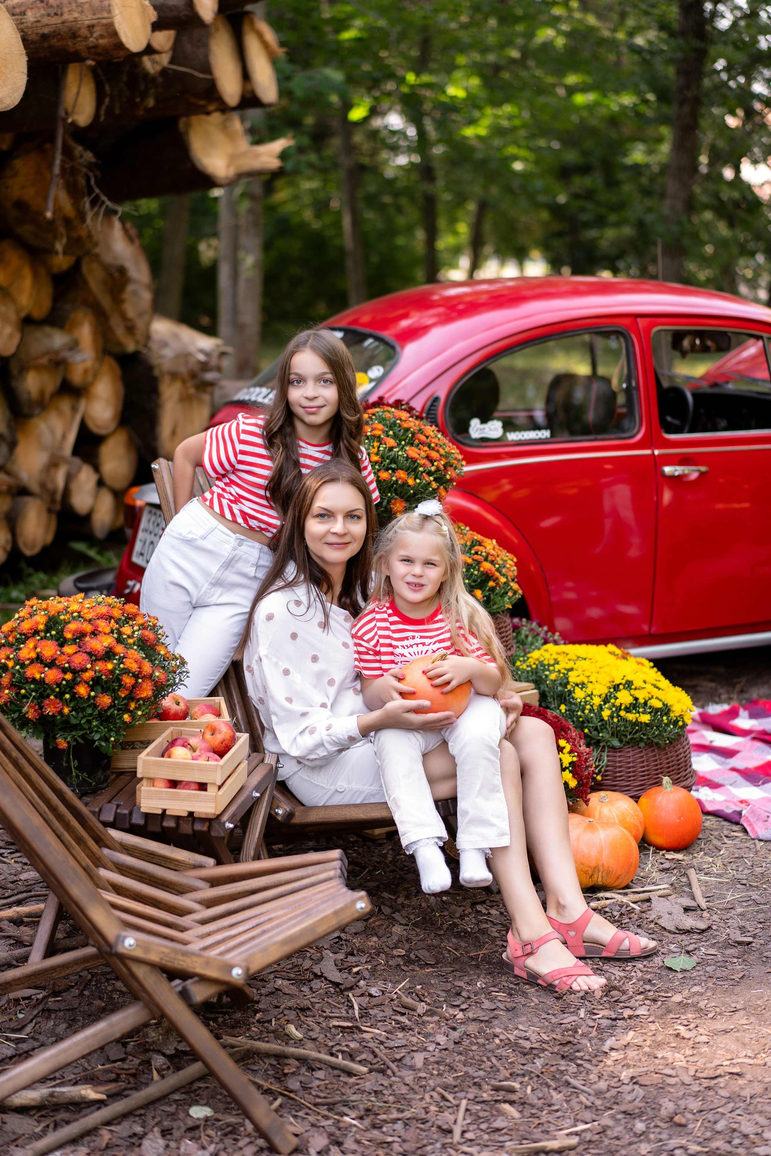 Фотодень с РетроМашинкой. Семейный и свадебный фотограф Минск, Беларусь Анна Орловская