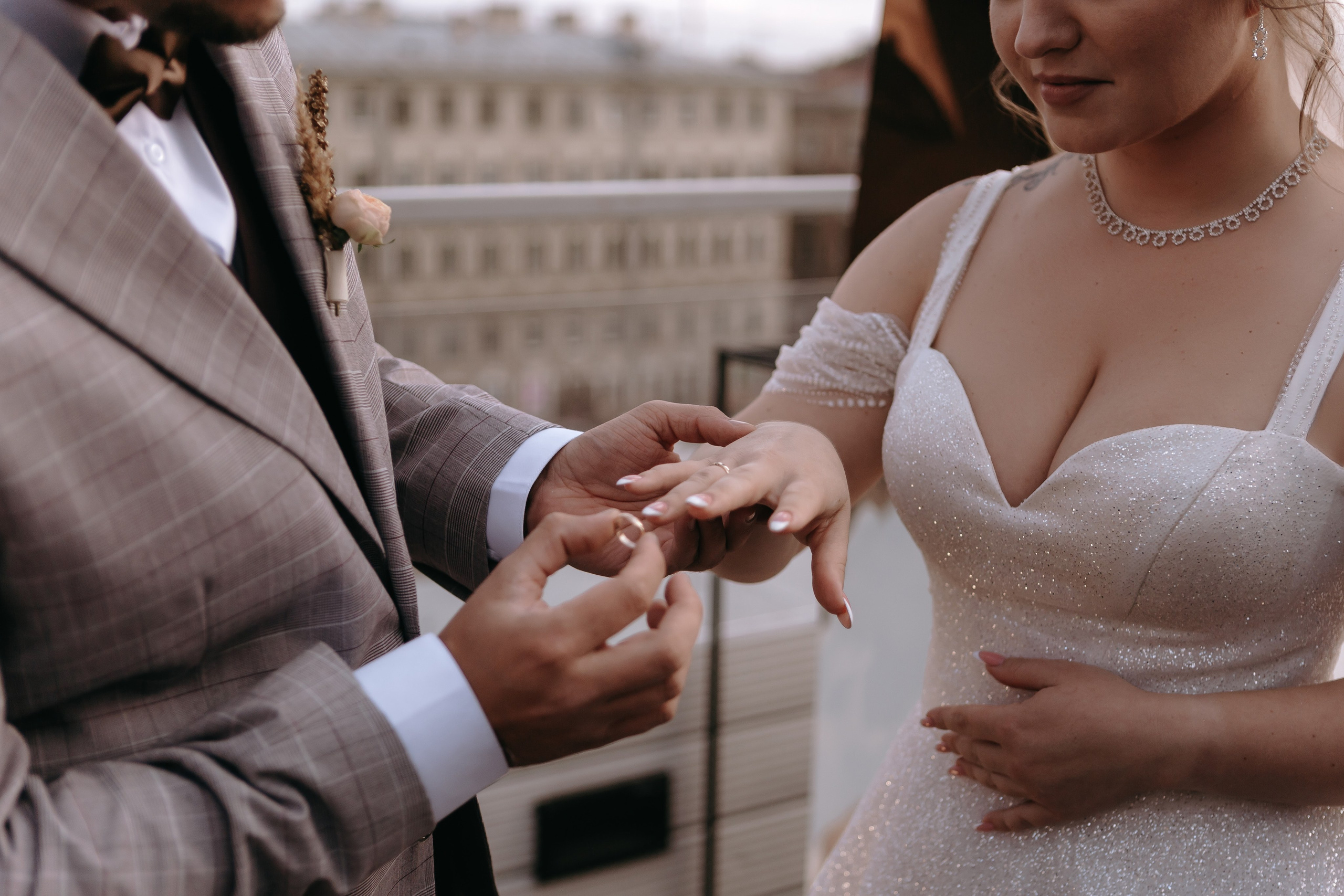 Над крышами Питера. Свадебный и семейный фотограф Арина Кулёва