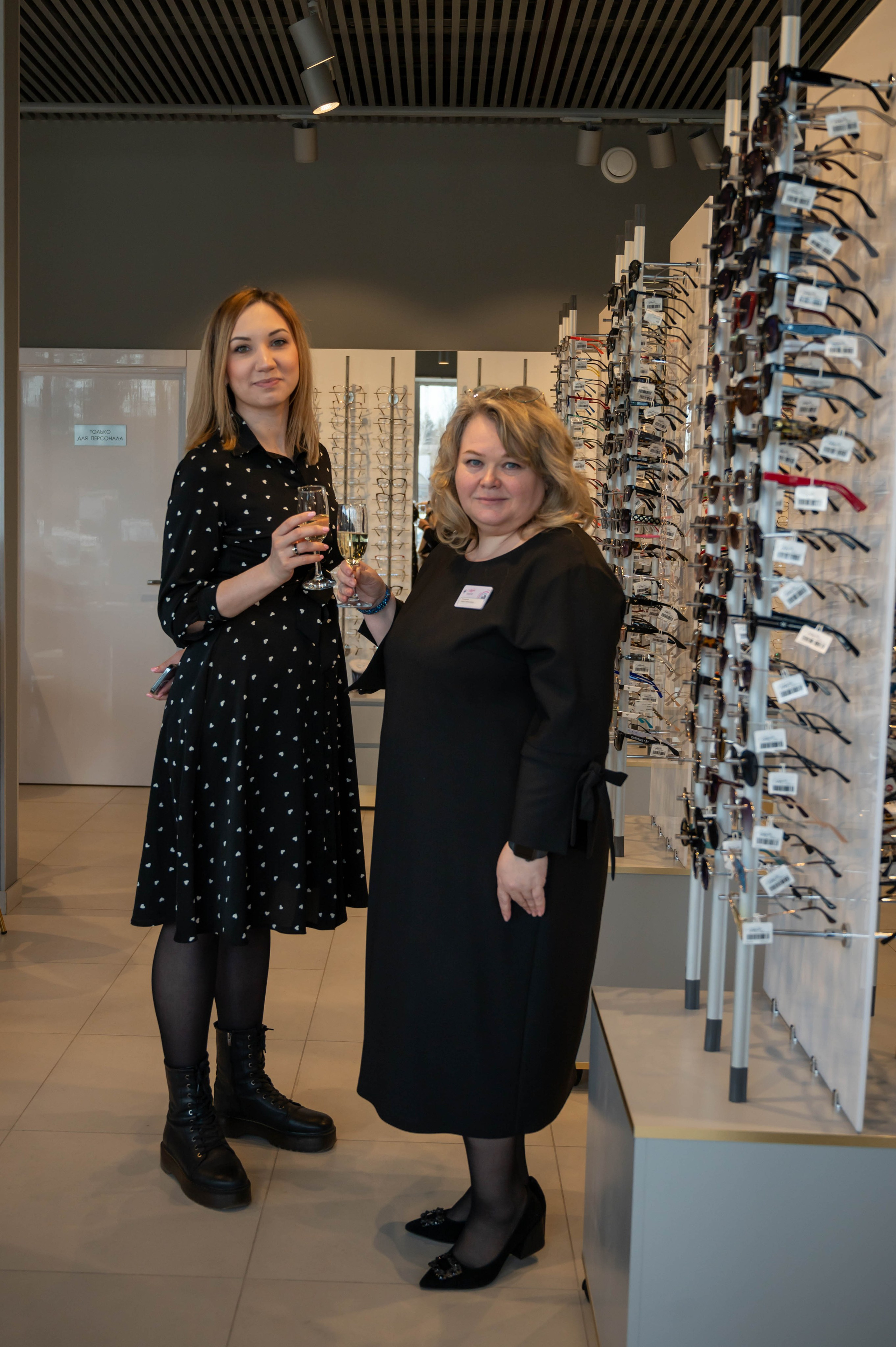 Съёмка открытия оптики