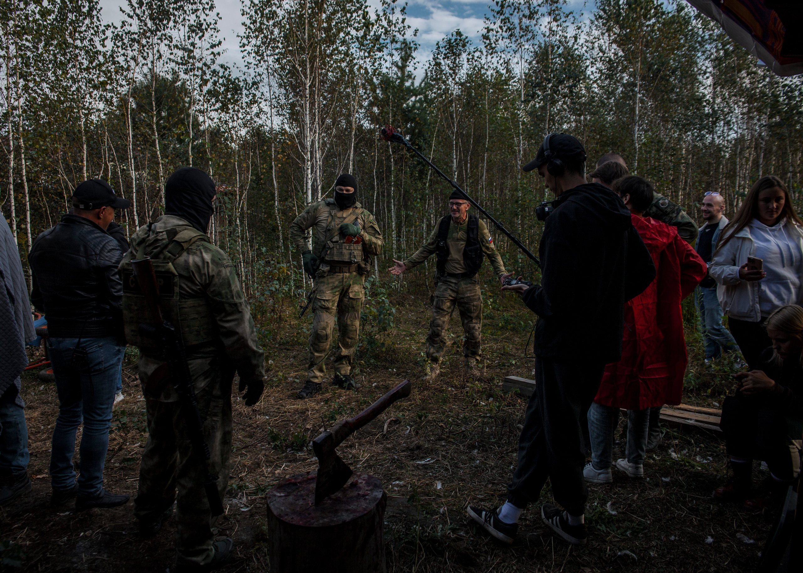 Backstage со съёмок фильма «Reverenсе». Портретный фотограф в Москве Дарья Цезария