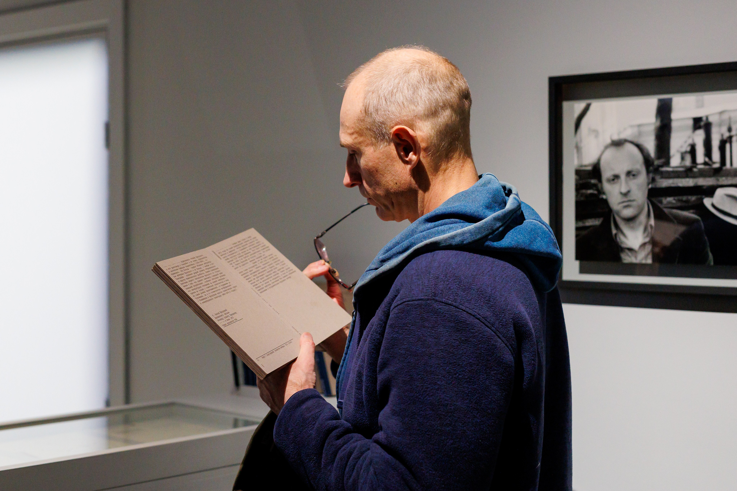 Мероприятия посвященные открытию выставки Иосиф Бродский — Место не хуже любого. Фотограф Иван Недорез