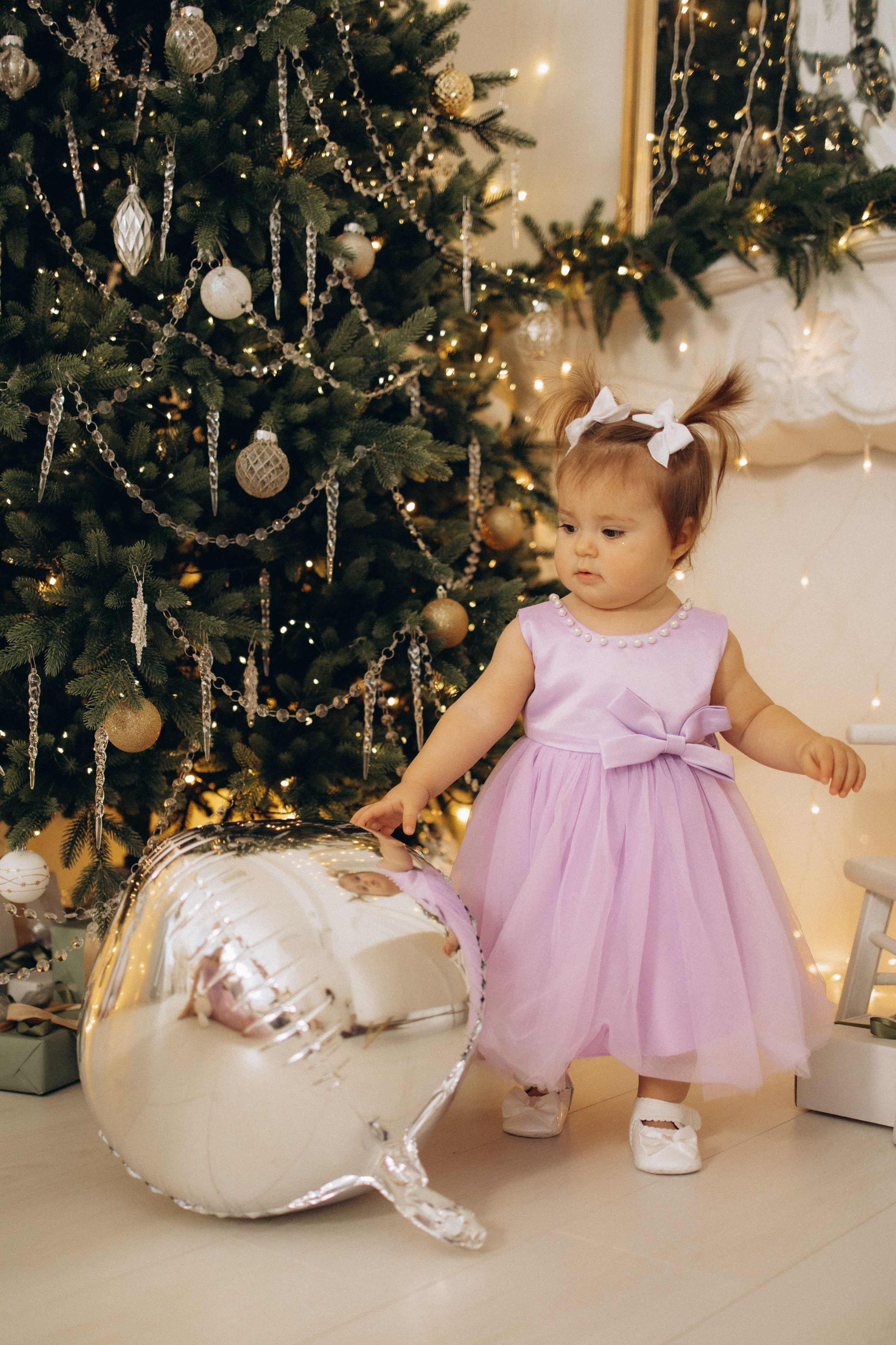 Новый год маленькой Анечки. Семейный фотограф в Москве Анастасия Шалда
