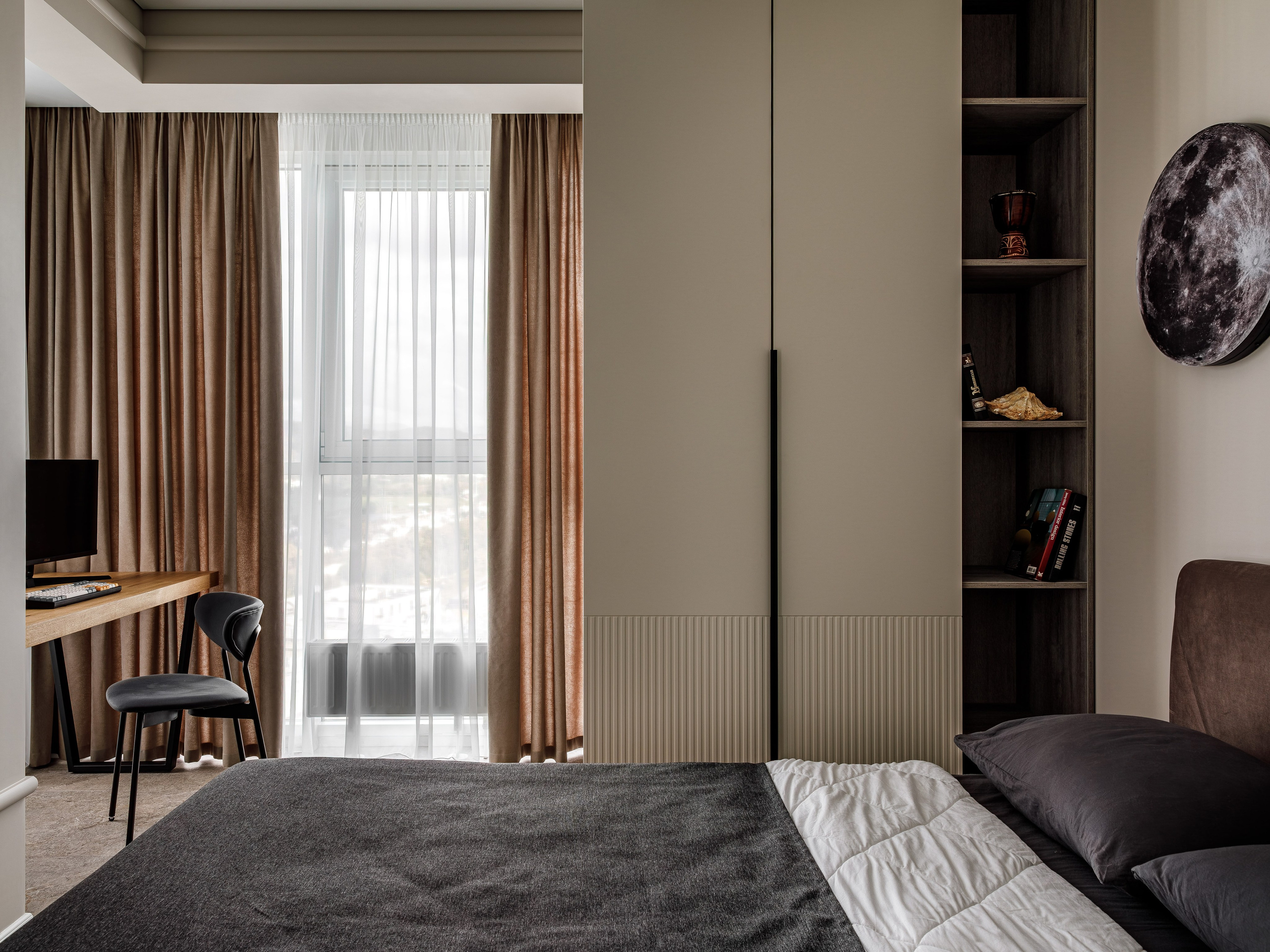 Дизайн: Анна Сычева. Квартира в ЖК Сочи парк. Интерьерный фотограф Москва