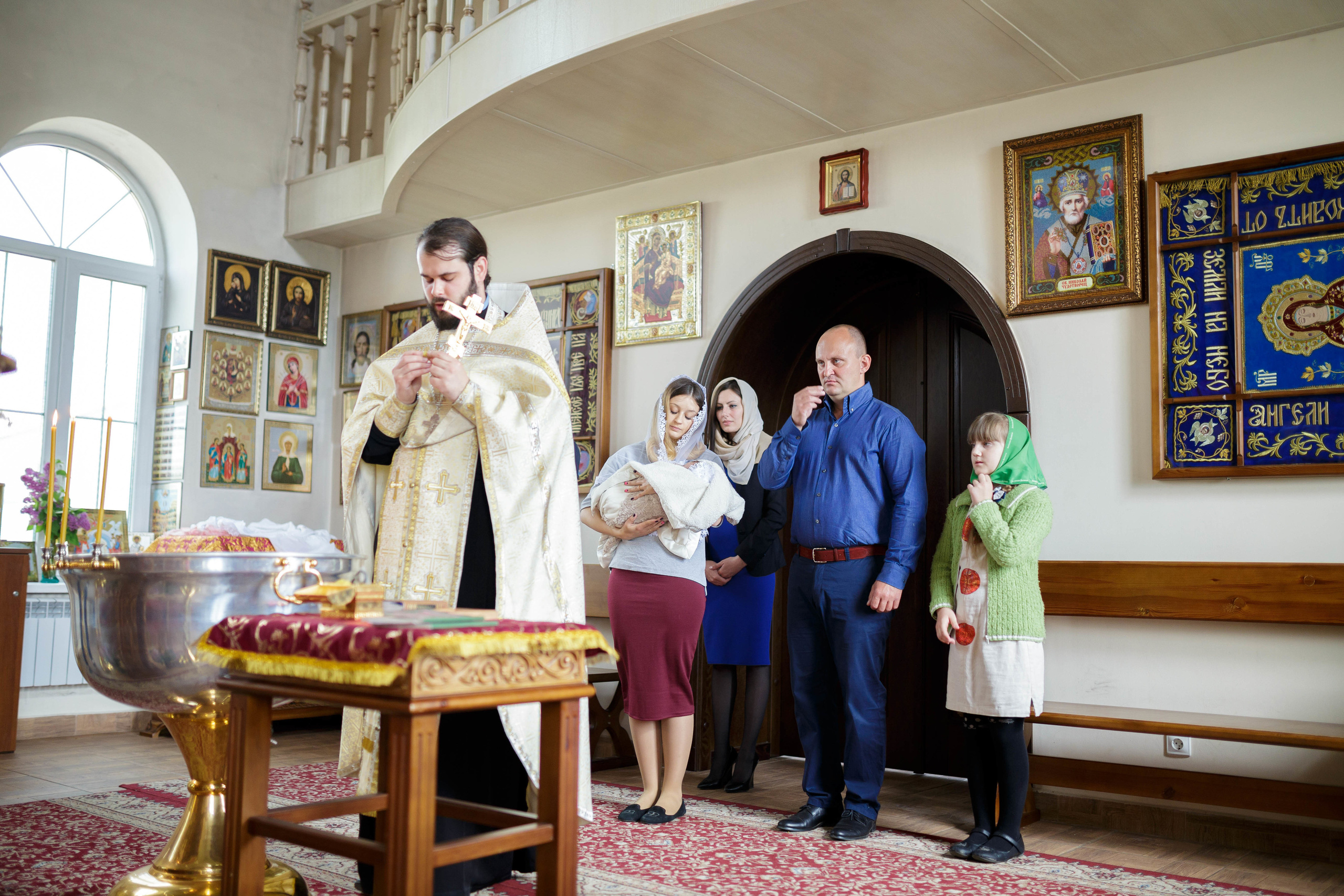 Крещение. Свадебный фотограф в Белгороде