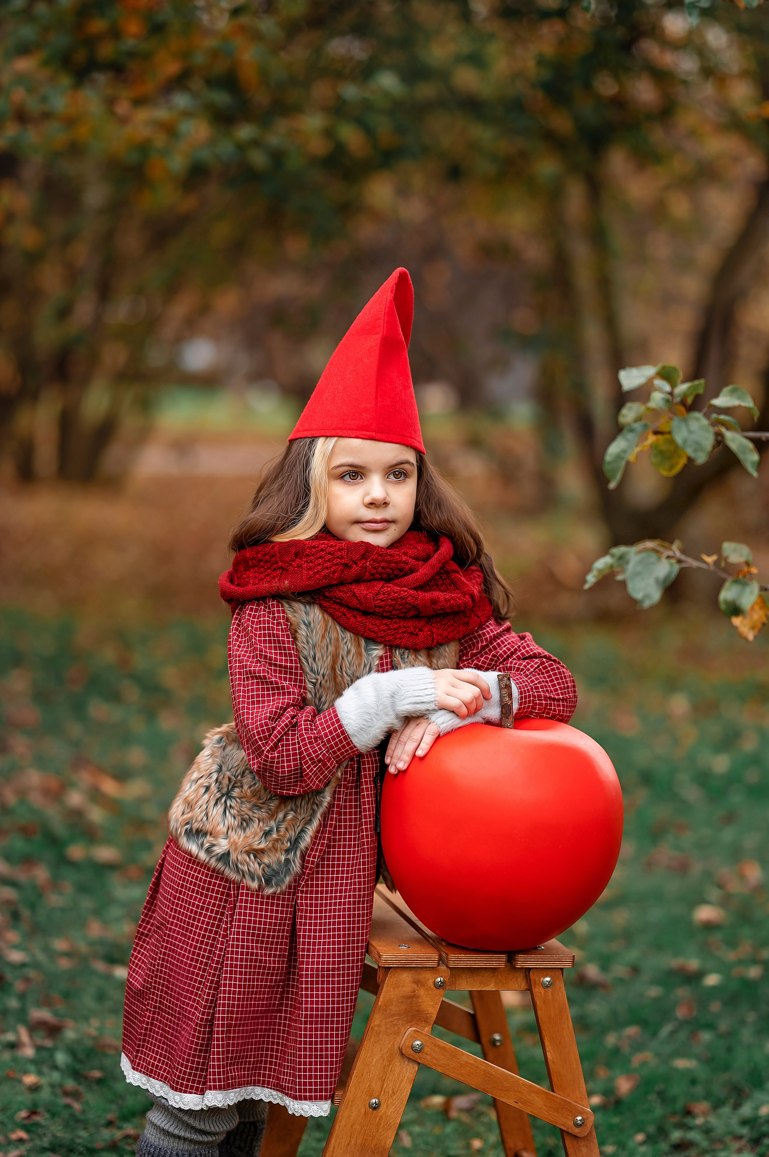 Парк Ангарские пруды «Яблочный фотопроект». Детский и семейный фотограф г. Москва Оксана Катаджи