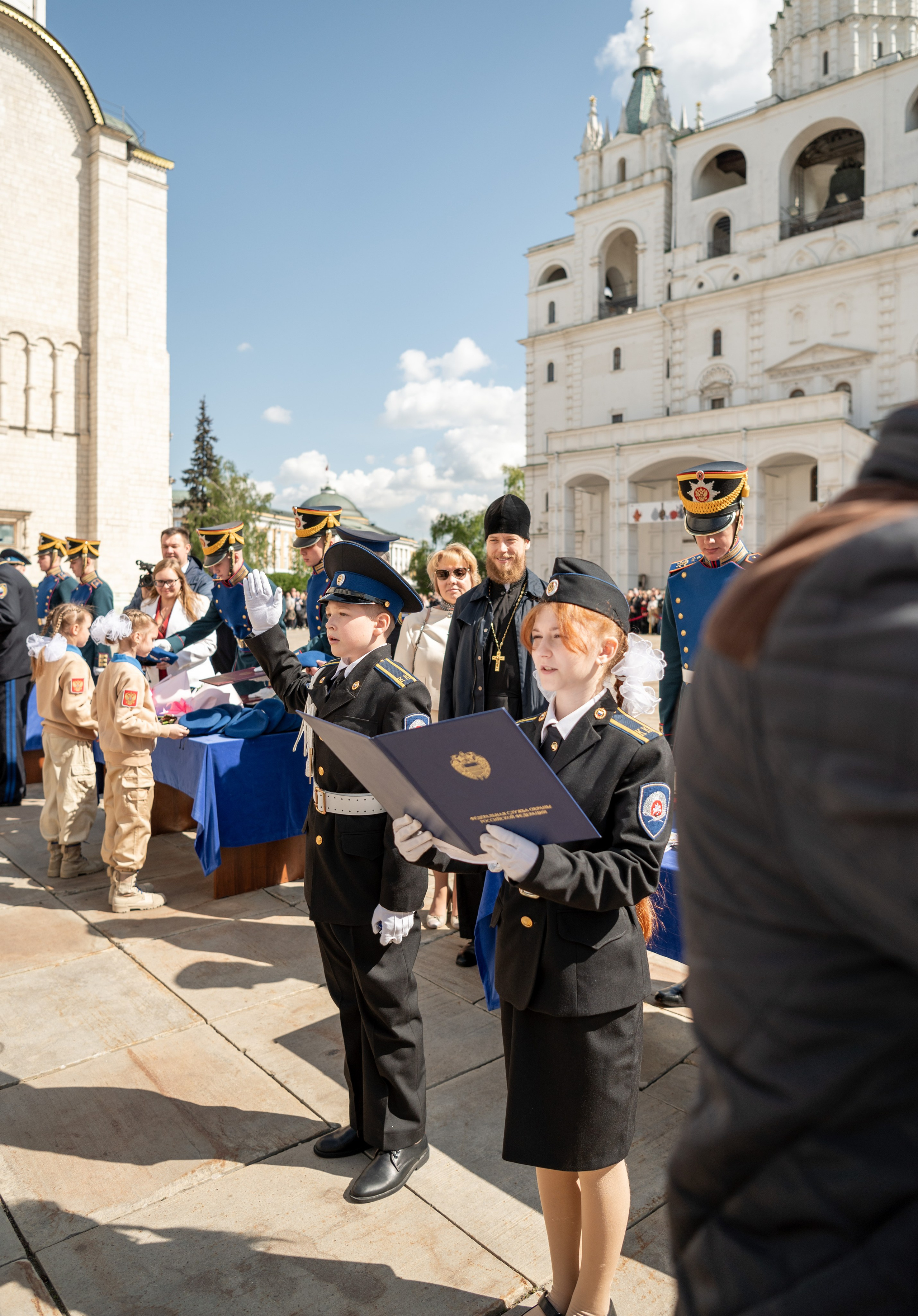 Фотосессия Присяги кадетов «Школа 1231 им. В. Д. Поленова». Детский и семейный фотограф г. Москва Оксана Катаджи