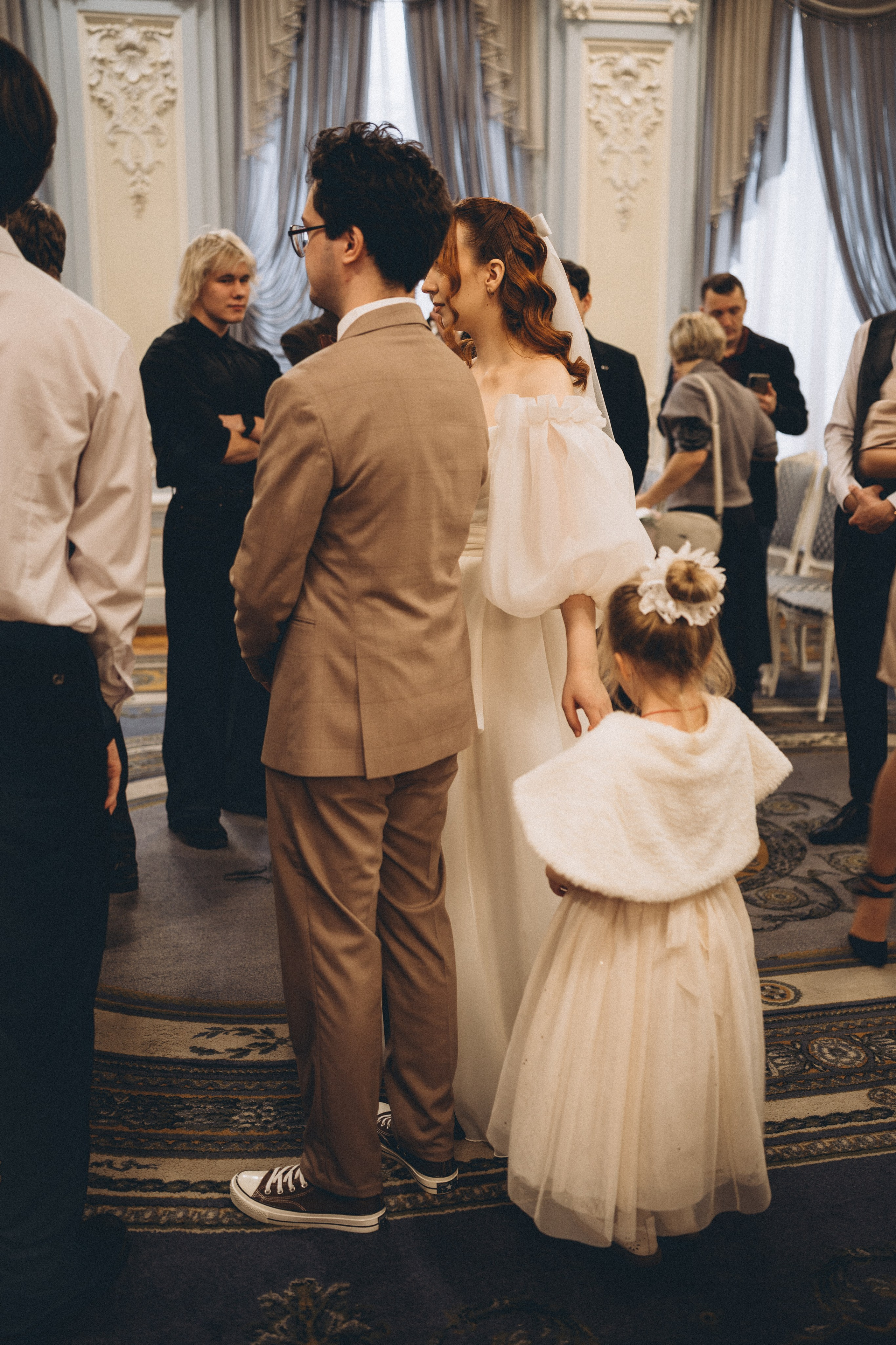 СВАДЕБНАЯ СЬЕМКА ВО ВТОРОМ ДВОРЦЕ С ГОСТЯМИ И ПРОГУЛКА В ТАВРИЧЕСКОМ САДУ. Профессиональный фотограф, Санкт-Петербург — Виктория Богомолова