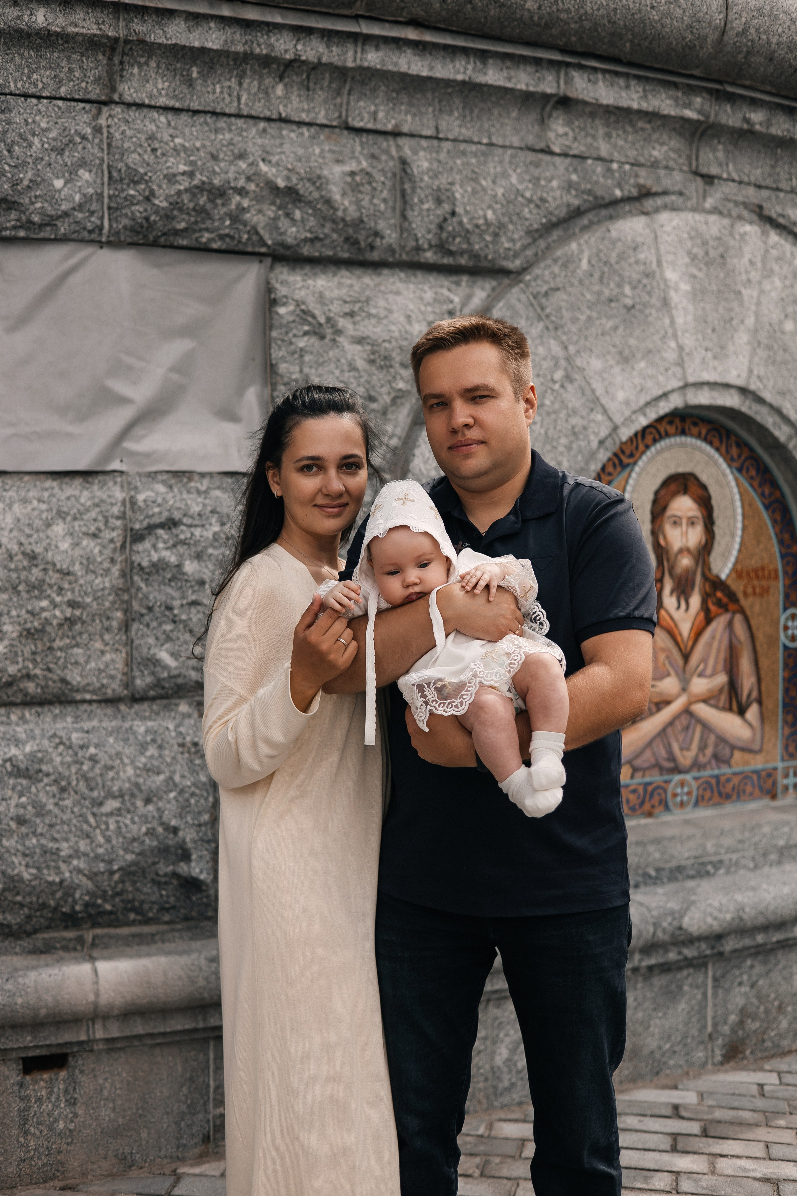 Крещение Анны. Семейный фотограф в Москве Алина Киблина
