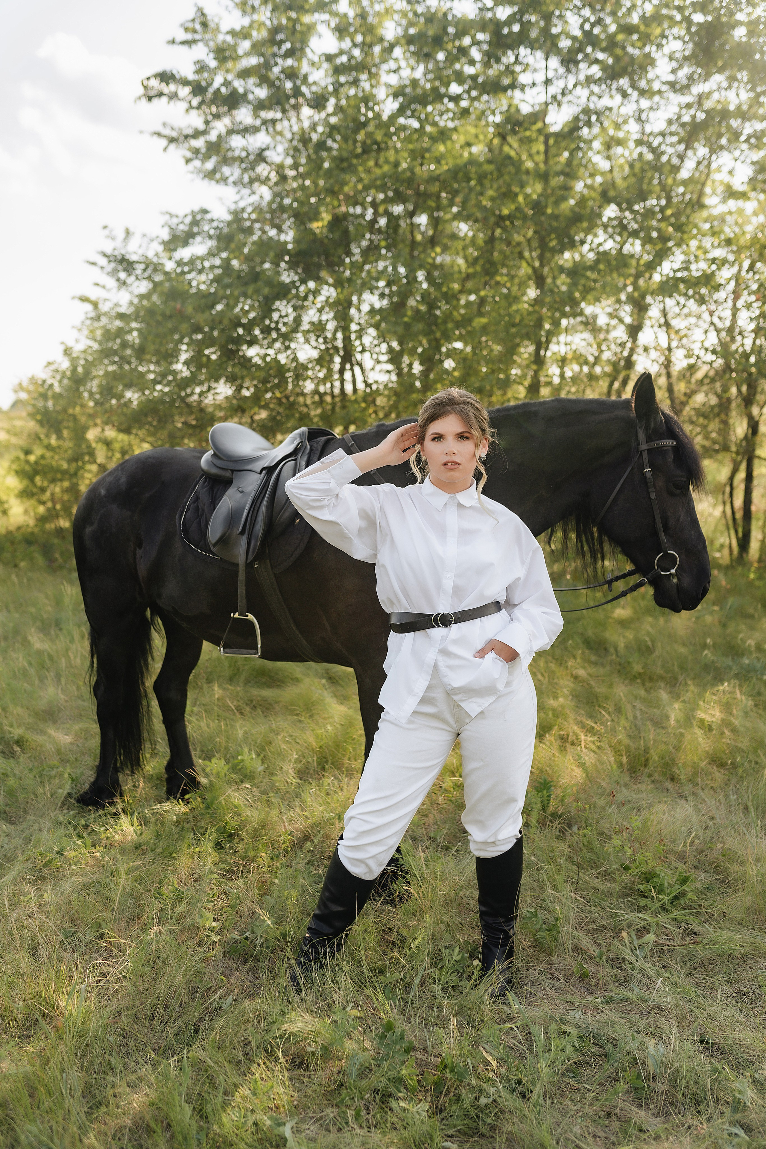 Валерия | Съемка в конном клубе Цальтан. Фотограф Карина Шмулёва. Воронеж и область