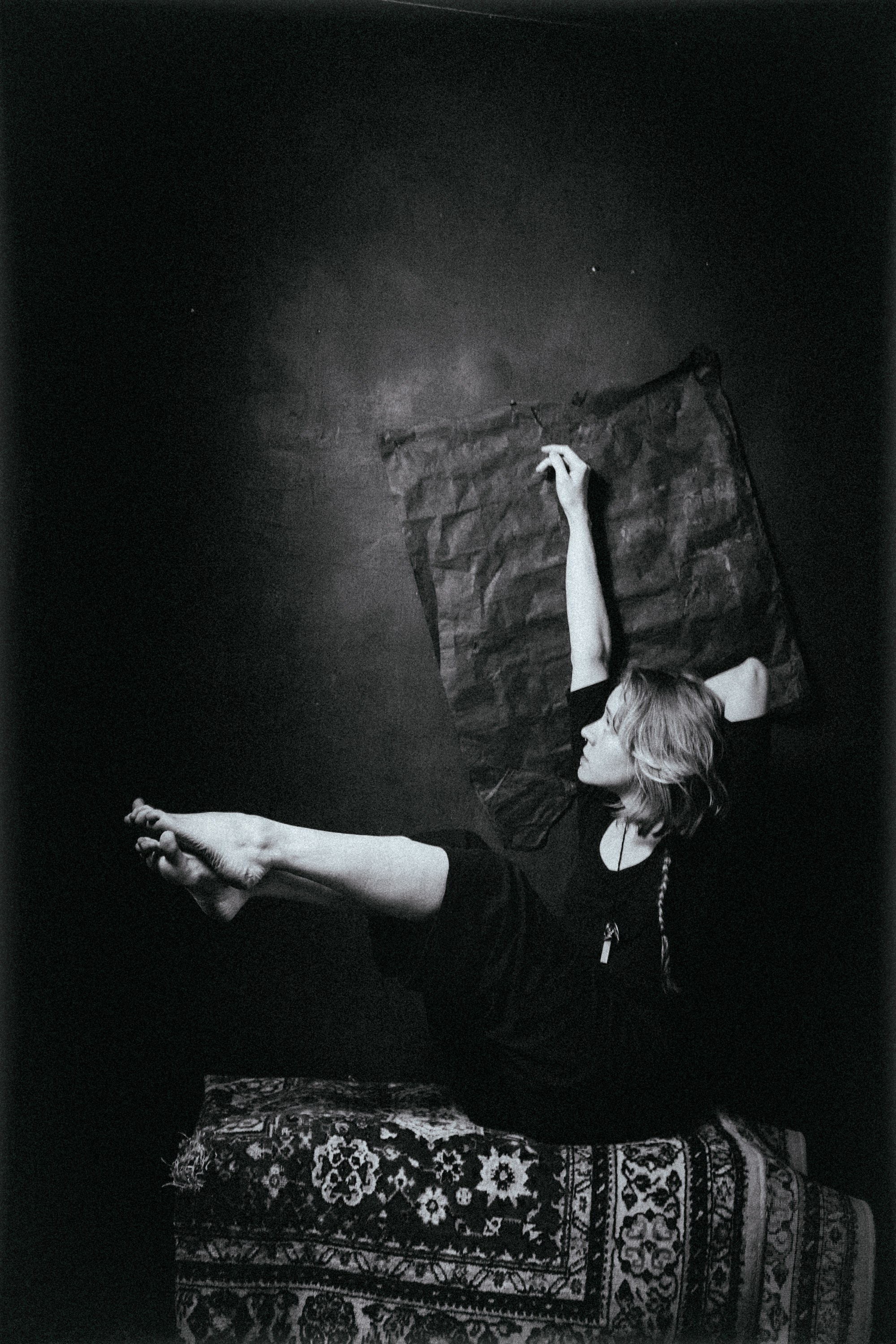 Вика. Домашняя студия. RawCat. Портретная фотография Екатеринбург