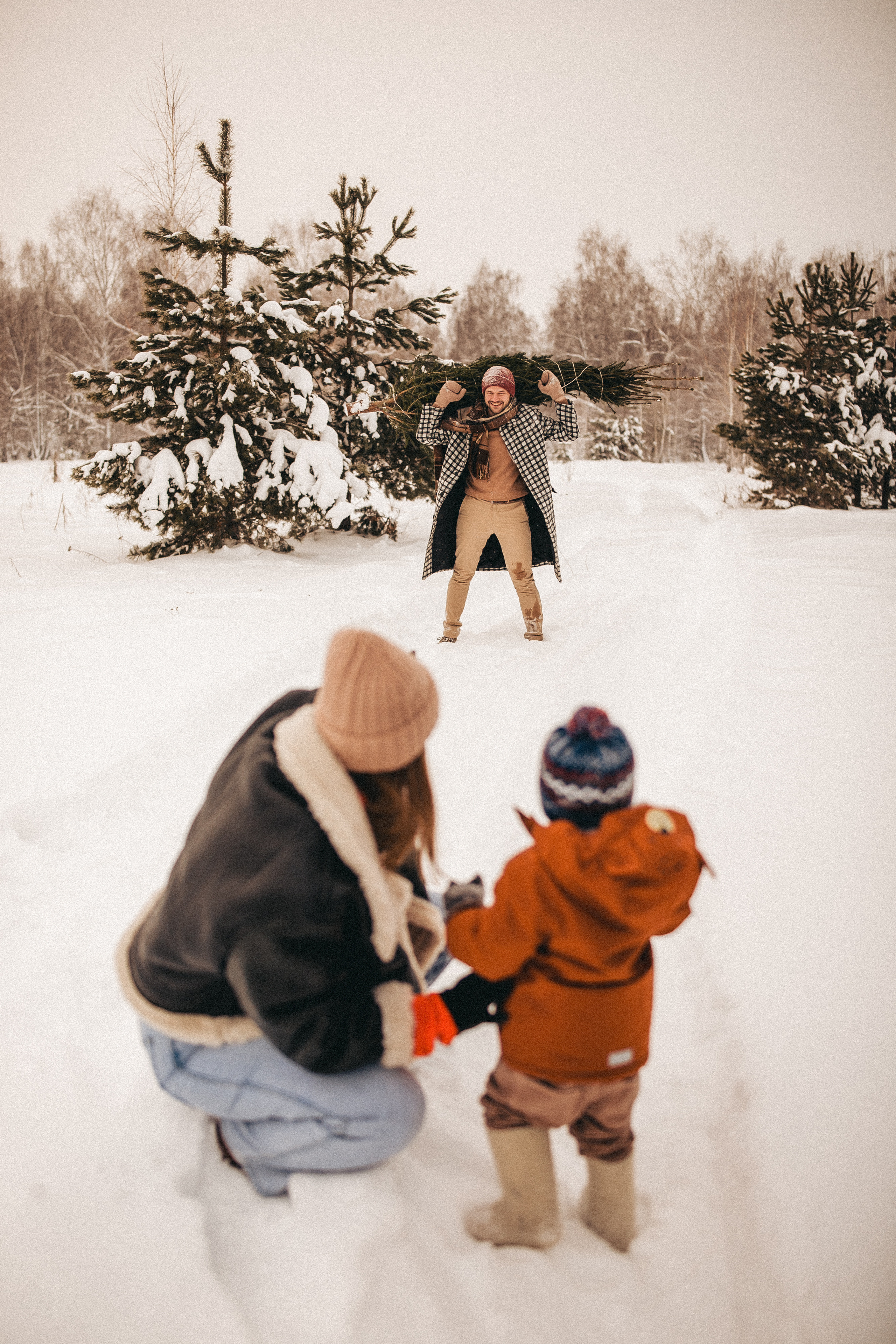 Елочку взяли мы домой. Фотограф в Тюмени Пушкарева Анастасия