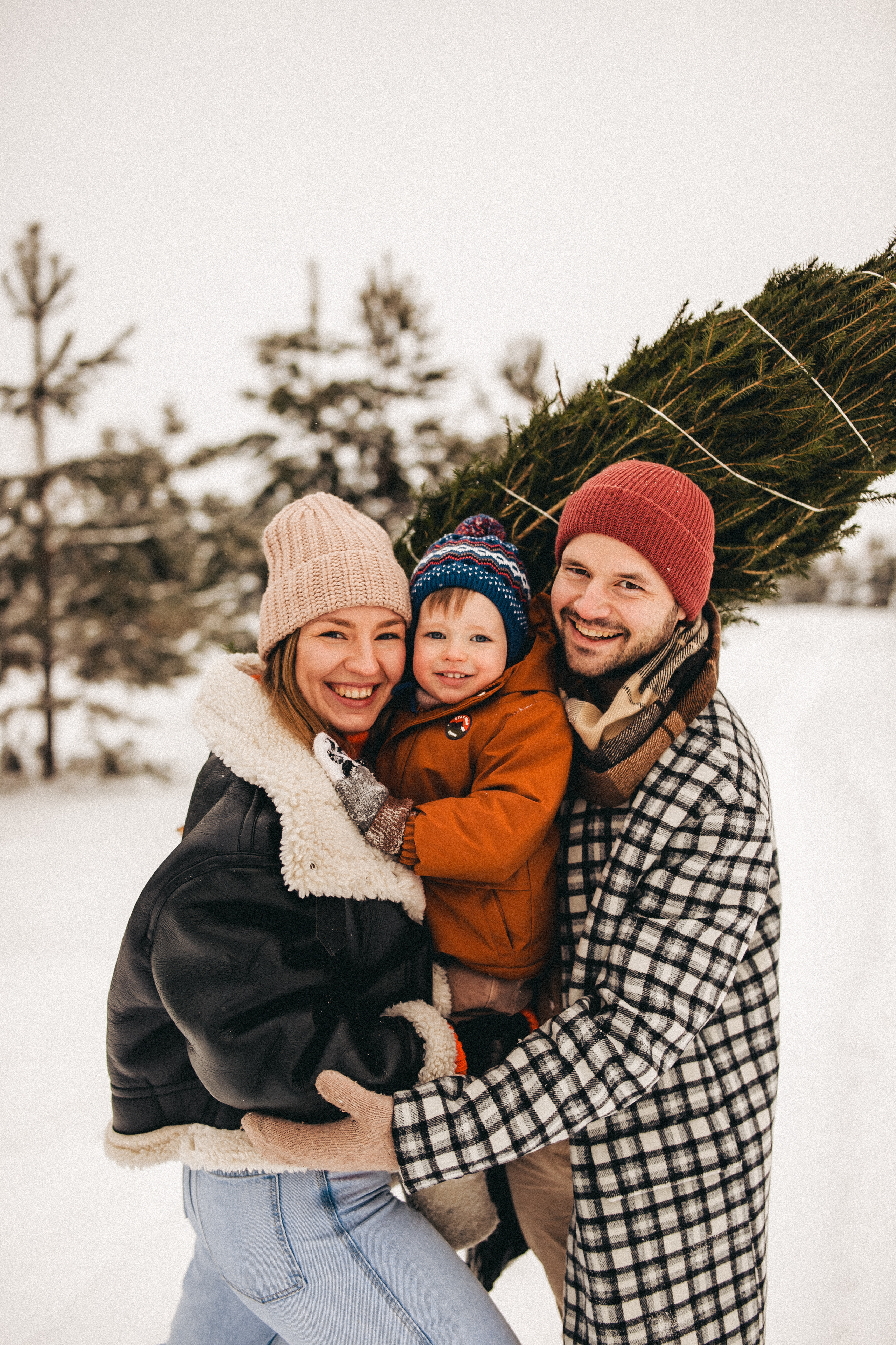 Елочку взяли мы домой. Фотограф в Тюмени Пушкарева Анастасия