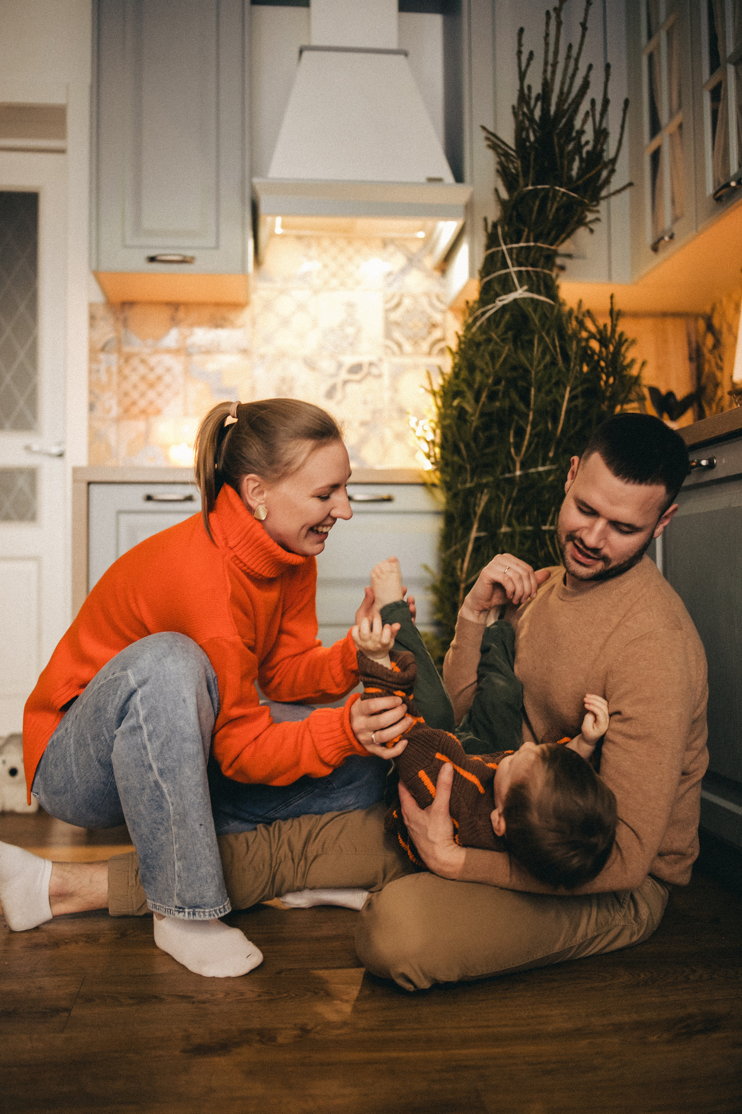 Елочку взяли мы домой. Фотограф в Тюмени Пушкарева Анастасия