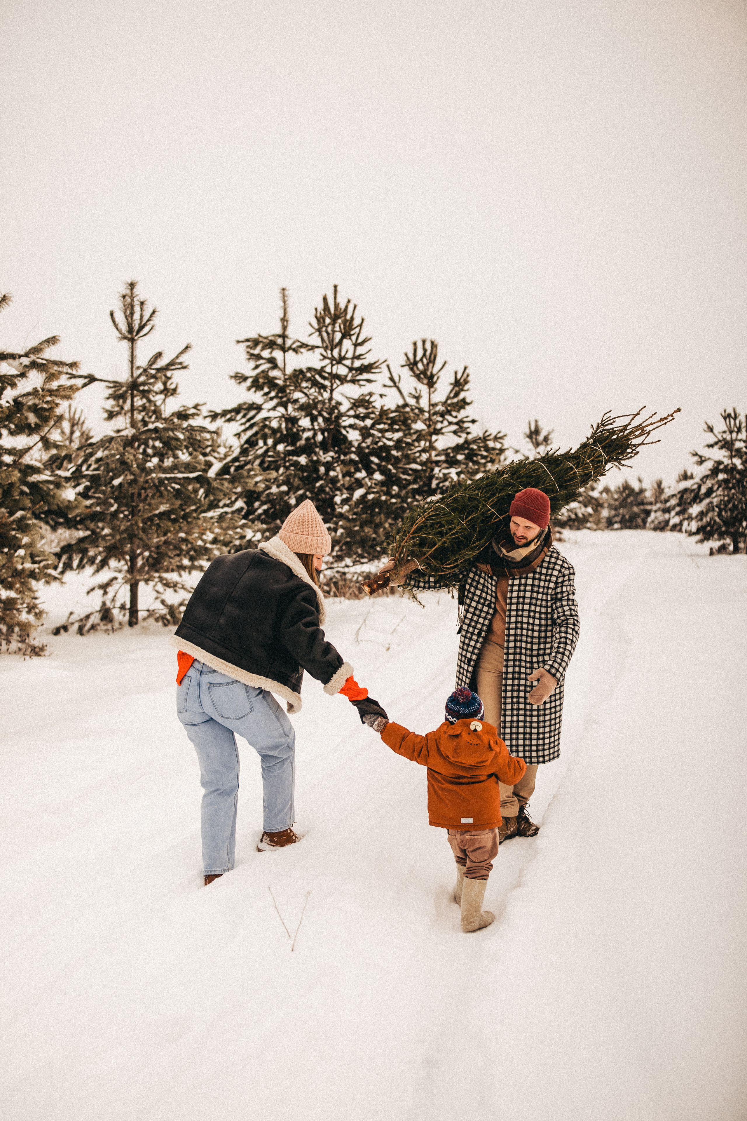 Елочку взяли мы домой. Фотограф в Тюмени Пушкарева Анастасия