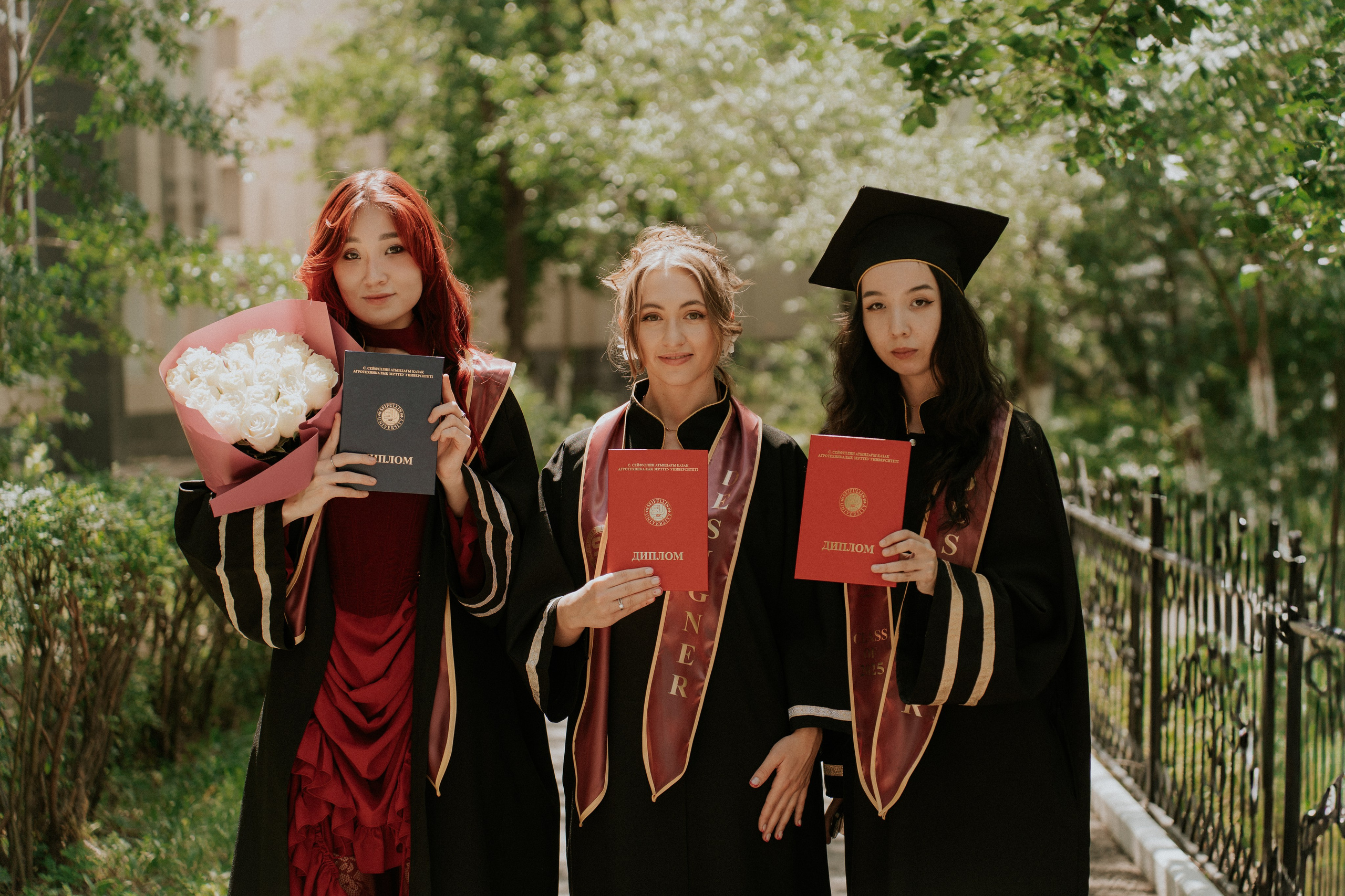 Выпускной Аграрный унивеситет. Крис Богомазова