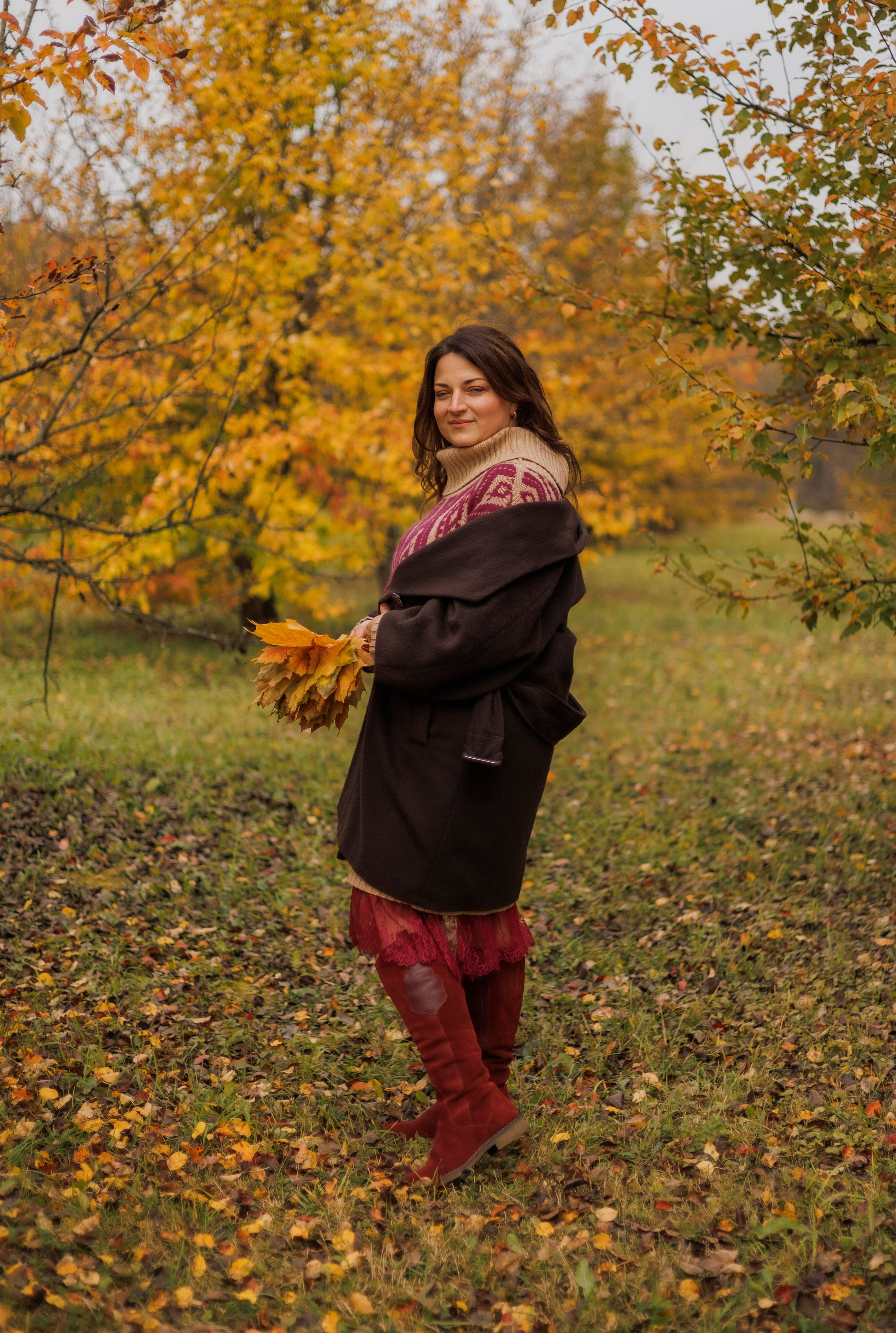 Осень в Мещерском парке. Женский и семейный фотограф в Москве и Московской области Наталья Минт