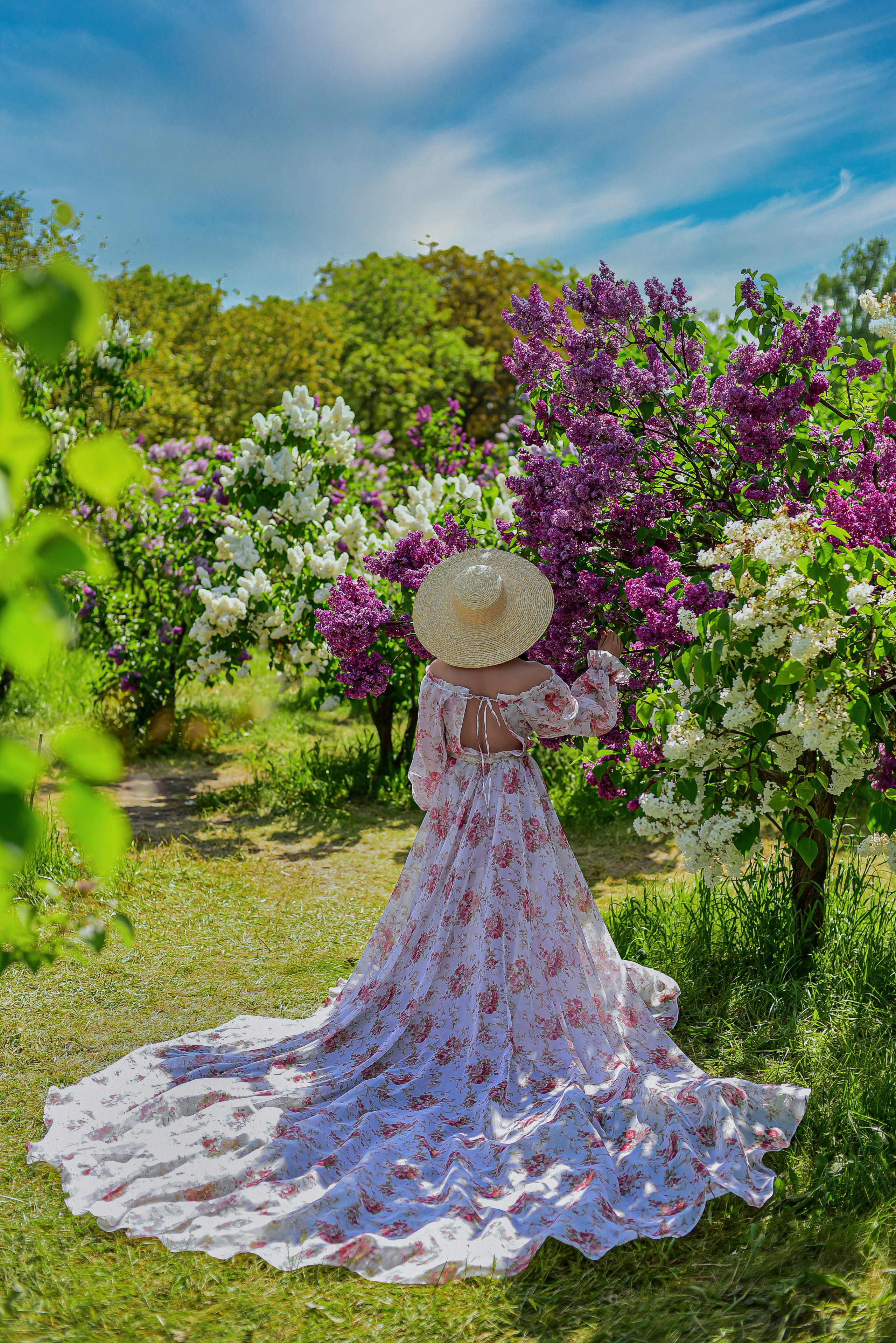 Весна. Съемка в цветении. Семейный и свадебный фотограф в Донецке Донская Анастасия
