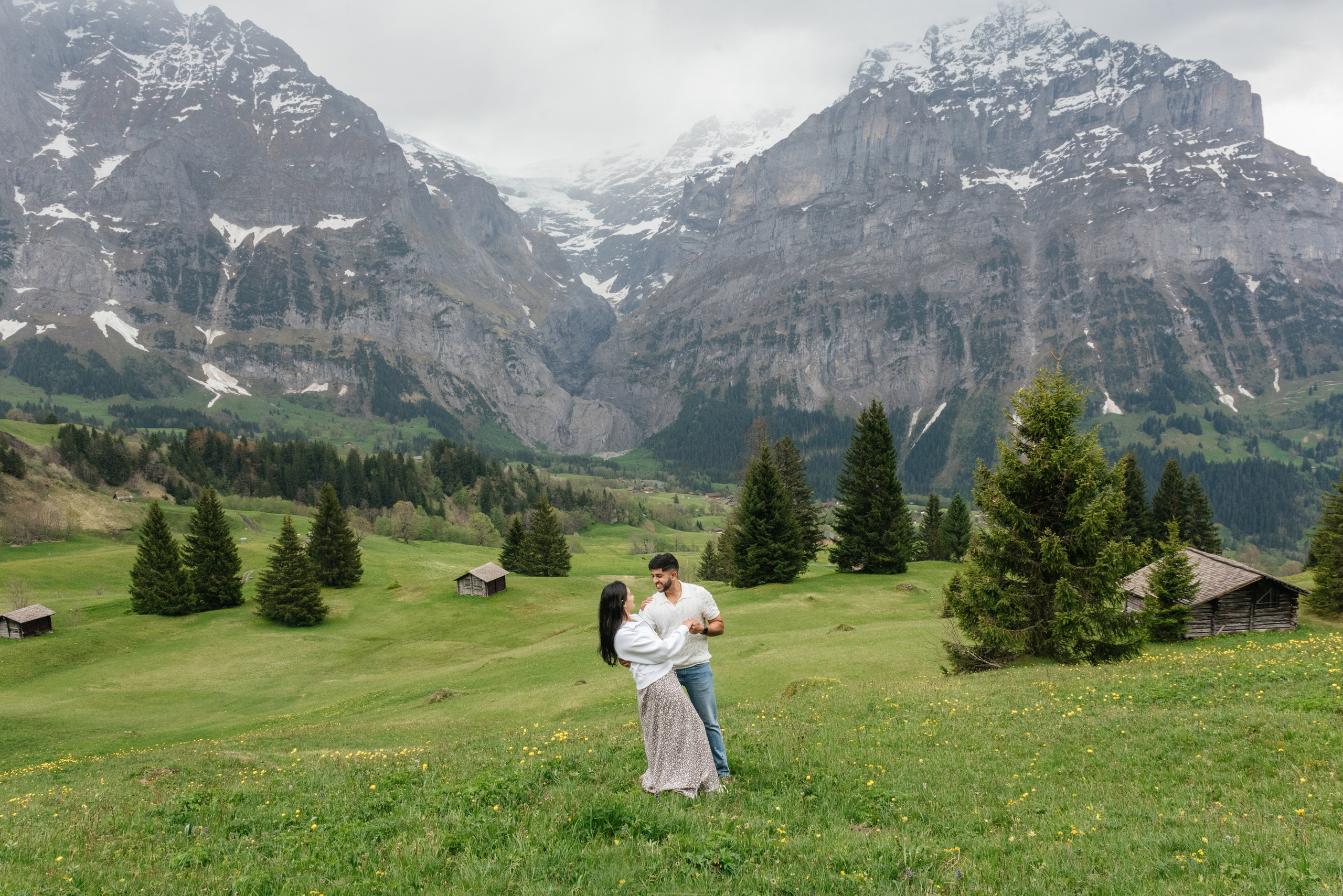 Bijal & Nihar (Grindelwald). Photographer in Interlaken area