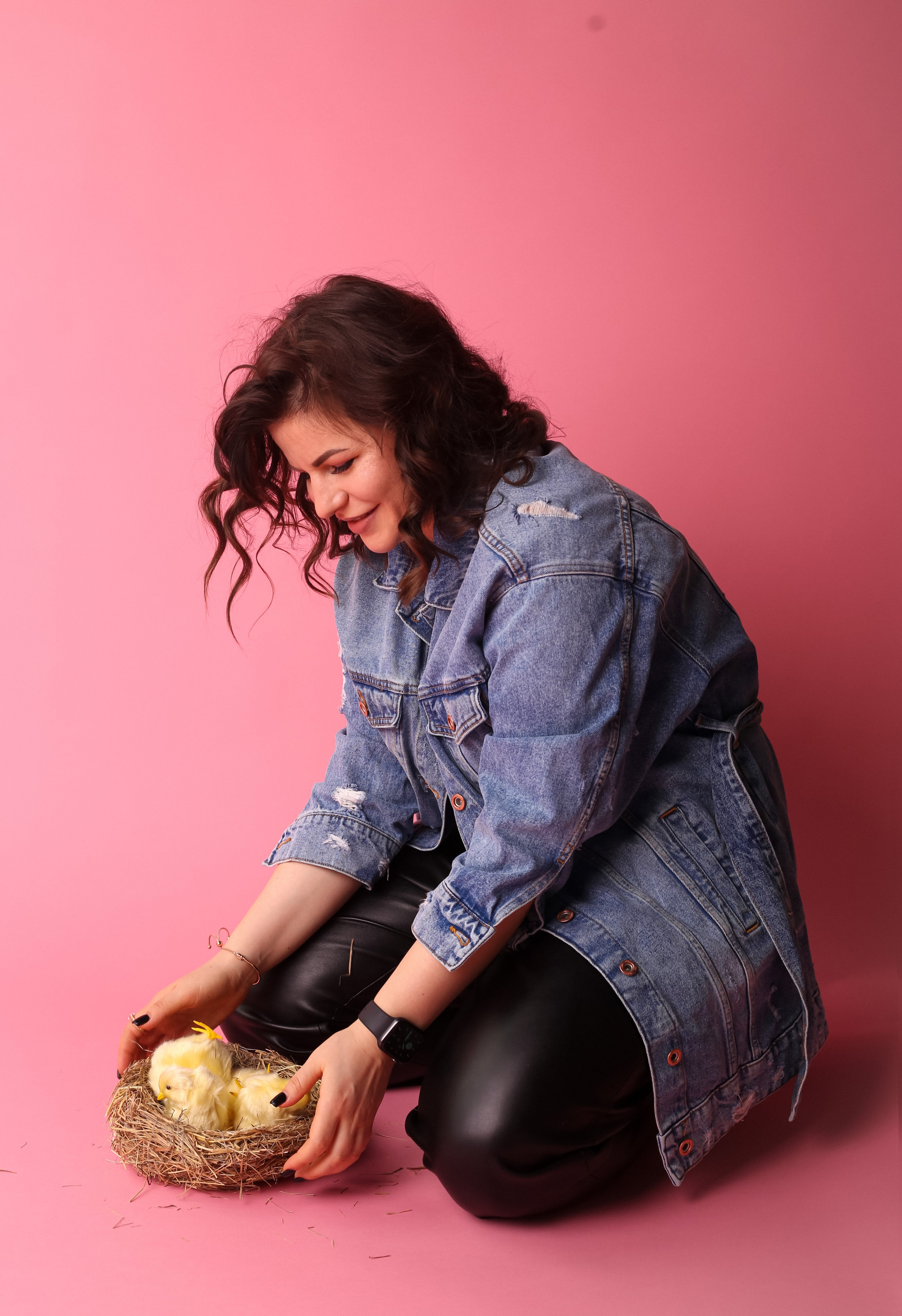 Съемка в студии на бумажном фоне. Семейный фотограф в Москве и МО Варвара Шаранова