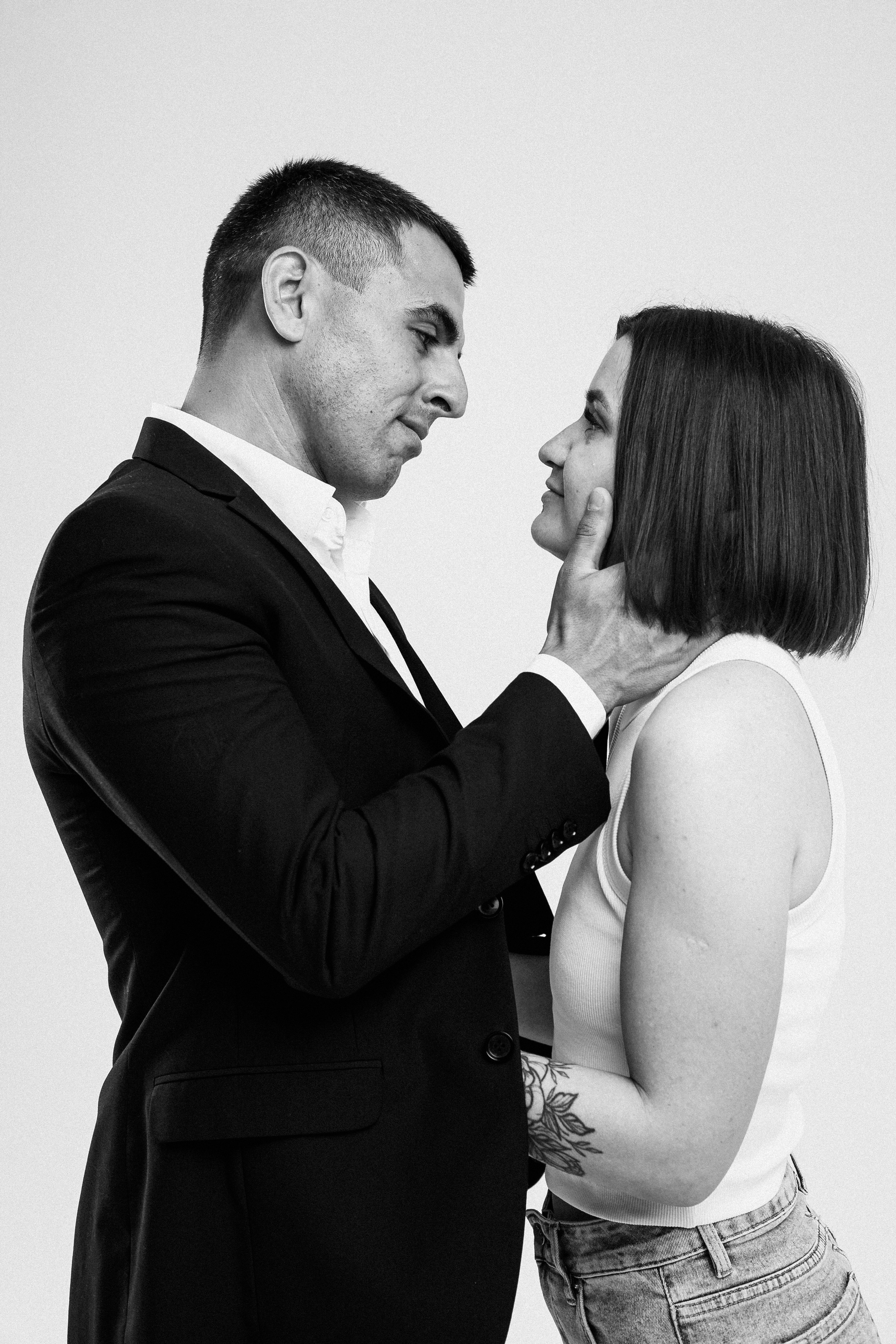 Семейная съёмка в студии. Съёмка lovestory.