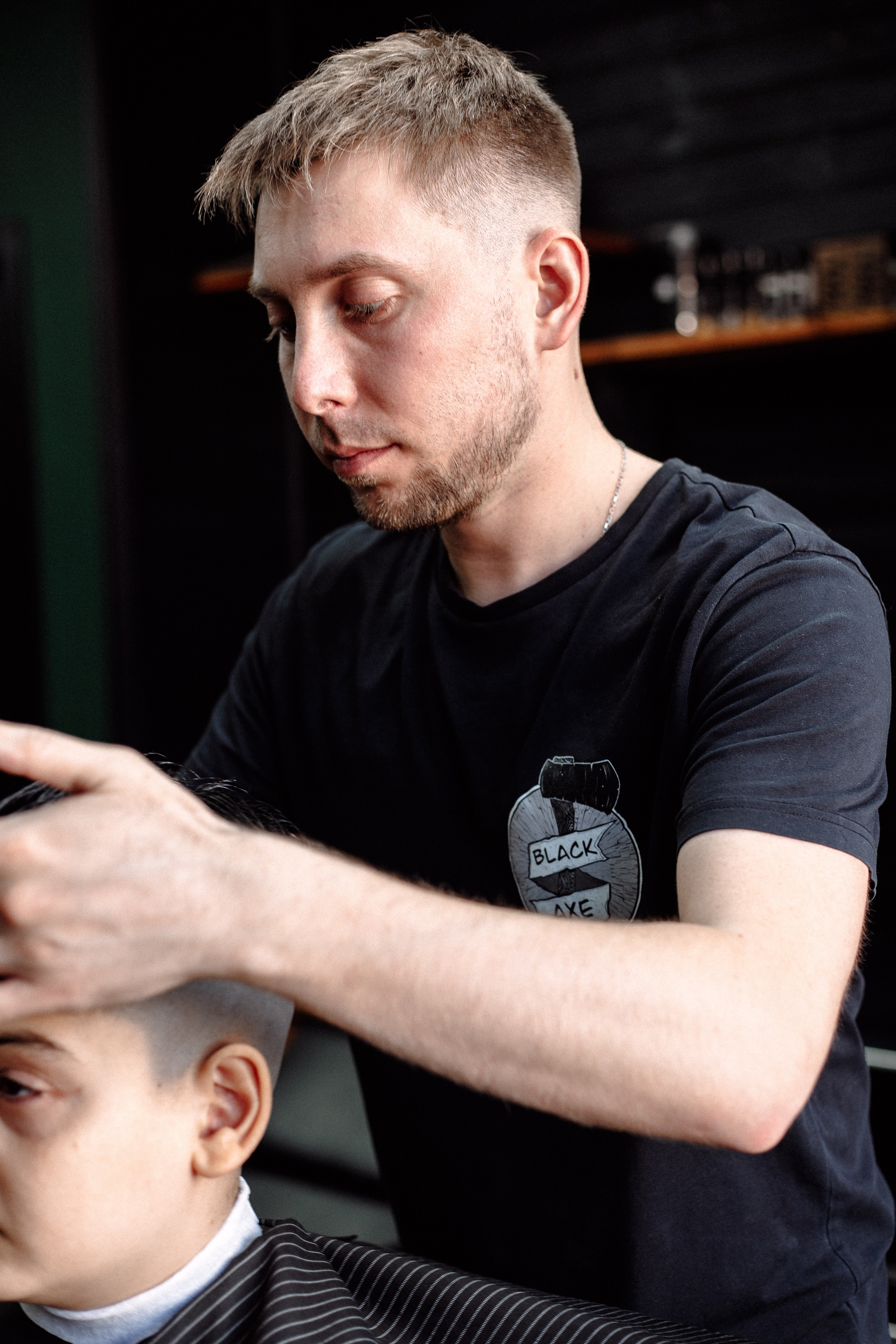 Съёмка барбершопа в Нижнем Новгороде.