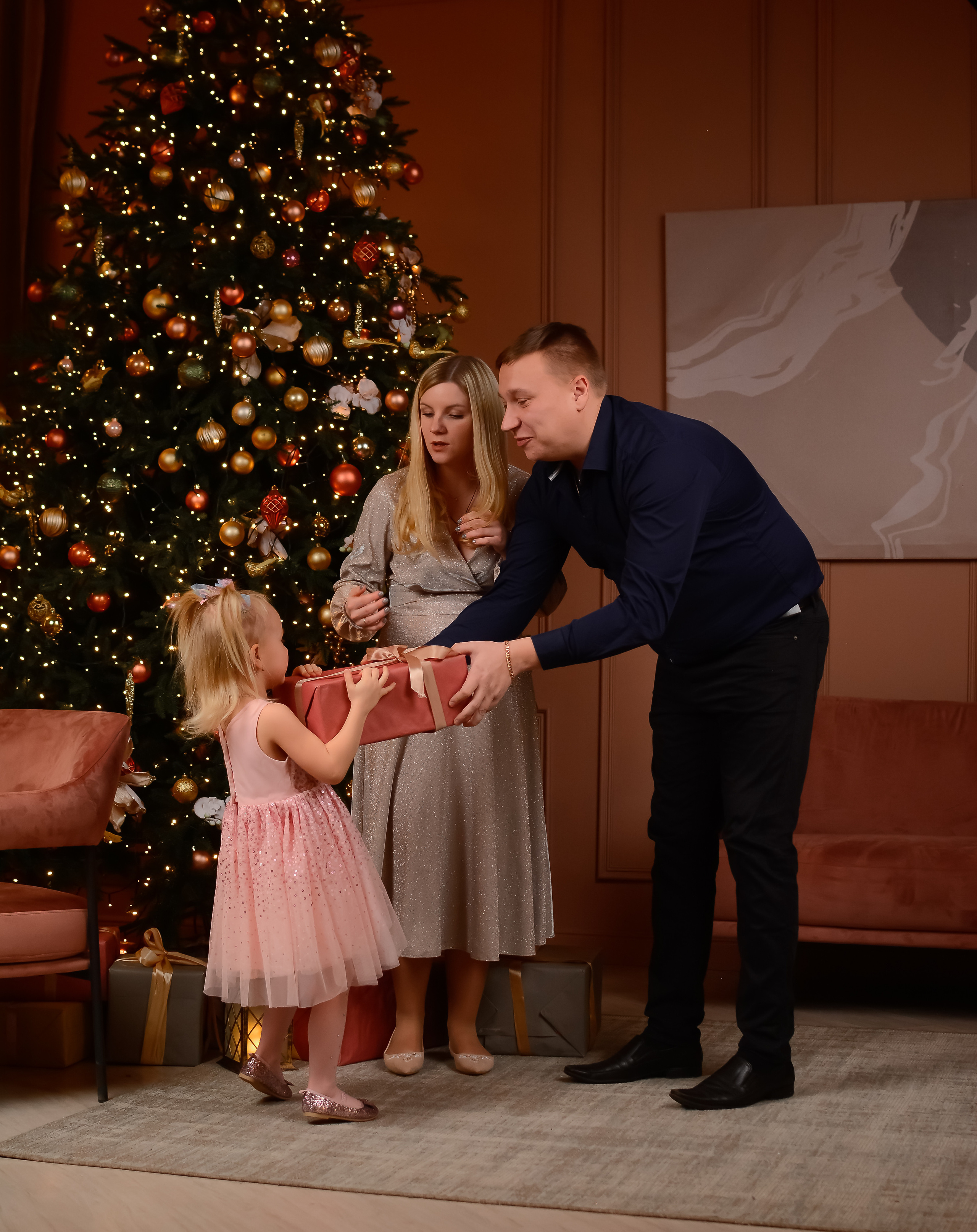 Новогодняя фотосессия 25.12.2021. Семейный фотограф