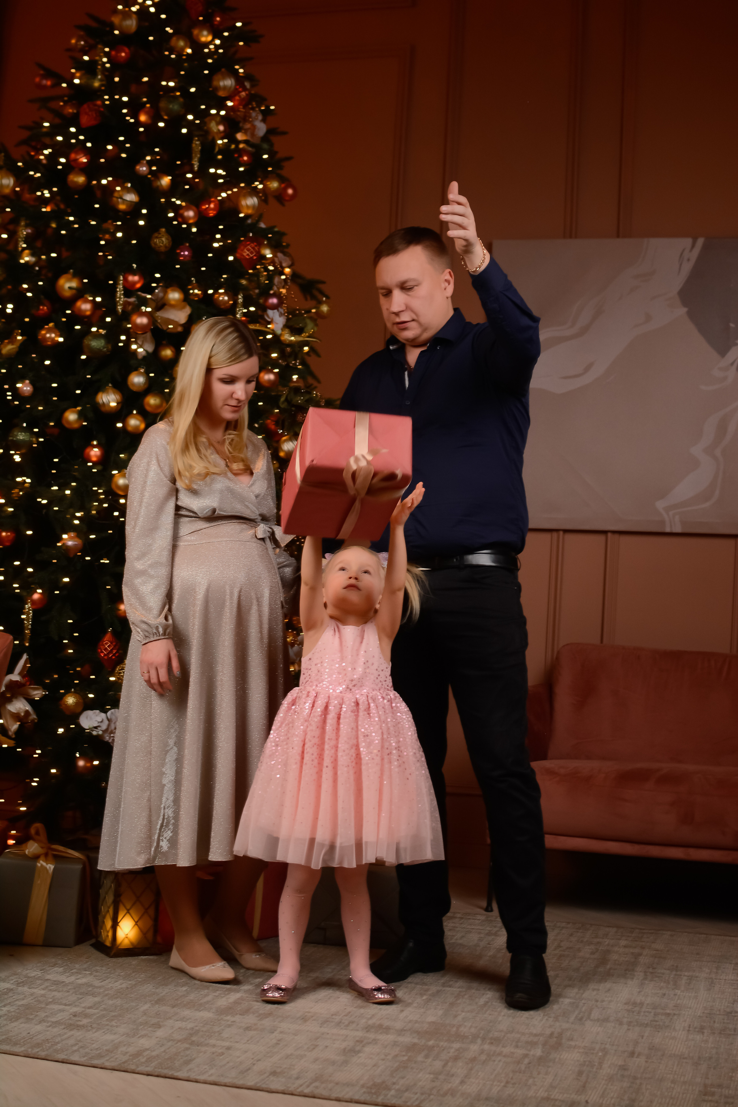 Новогодняя фотосессия 25.12.2021. Семейный фотограф