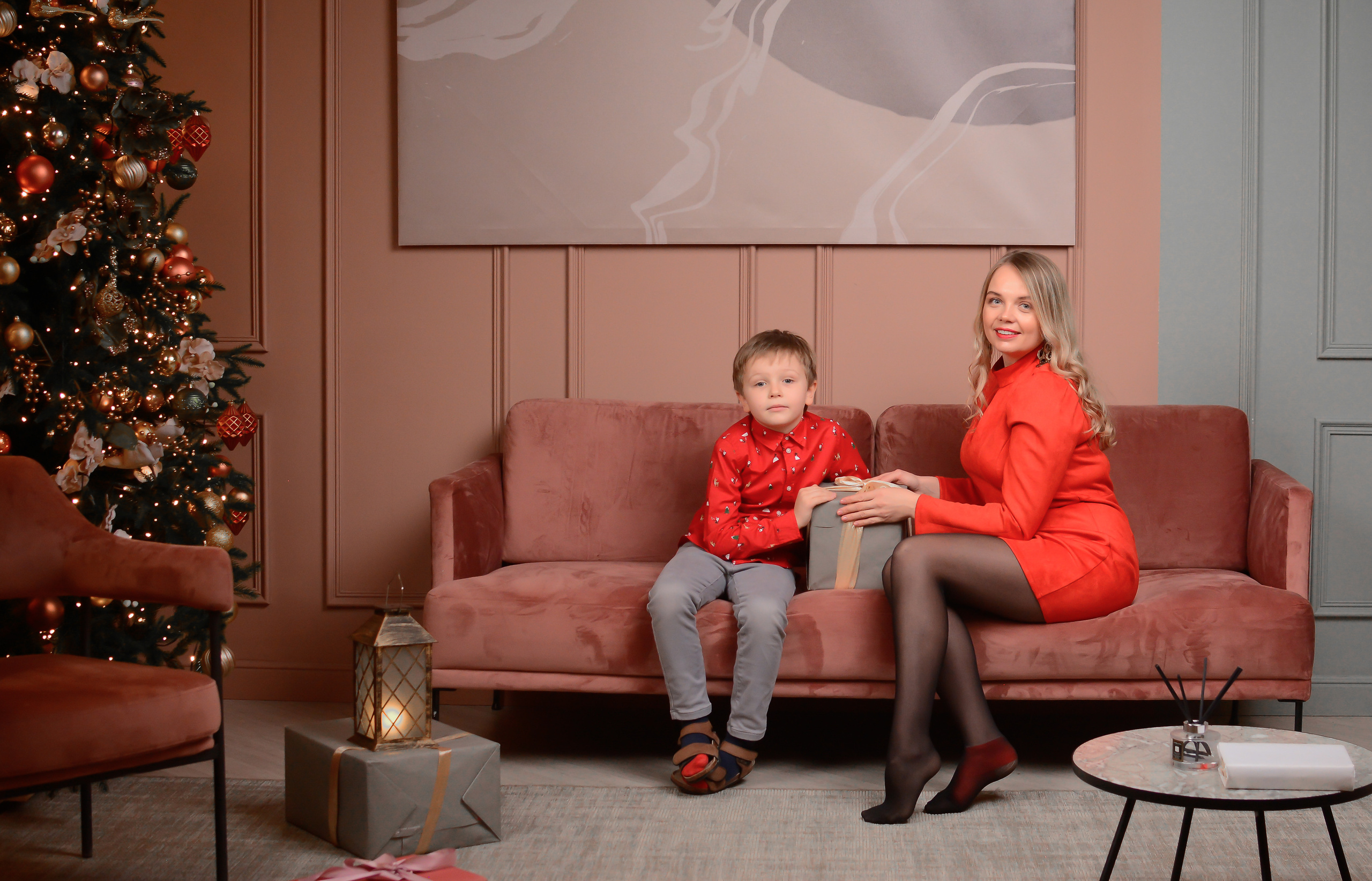 Новогодняя фотосессия 25.12.2021. Семейный фотограф