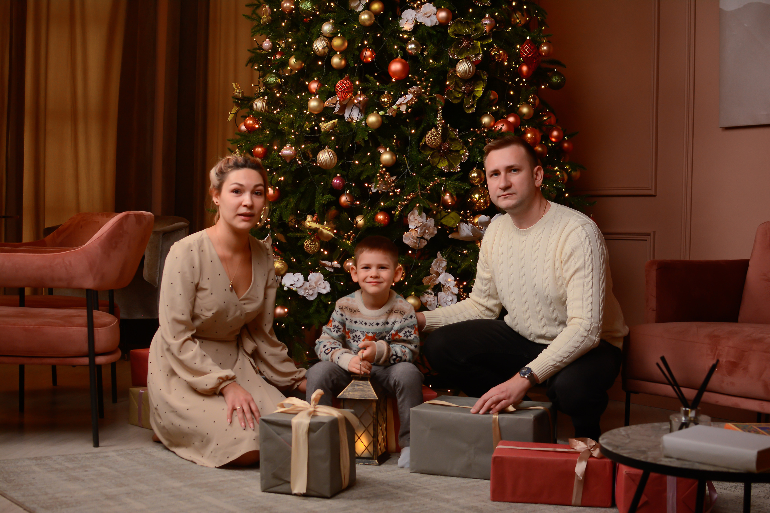 Новогодняя фотосессия 25.12.2021. Семейный фотограф