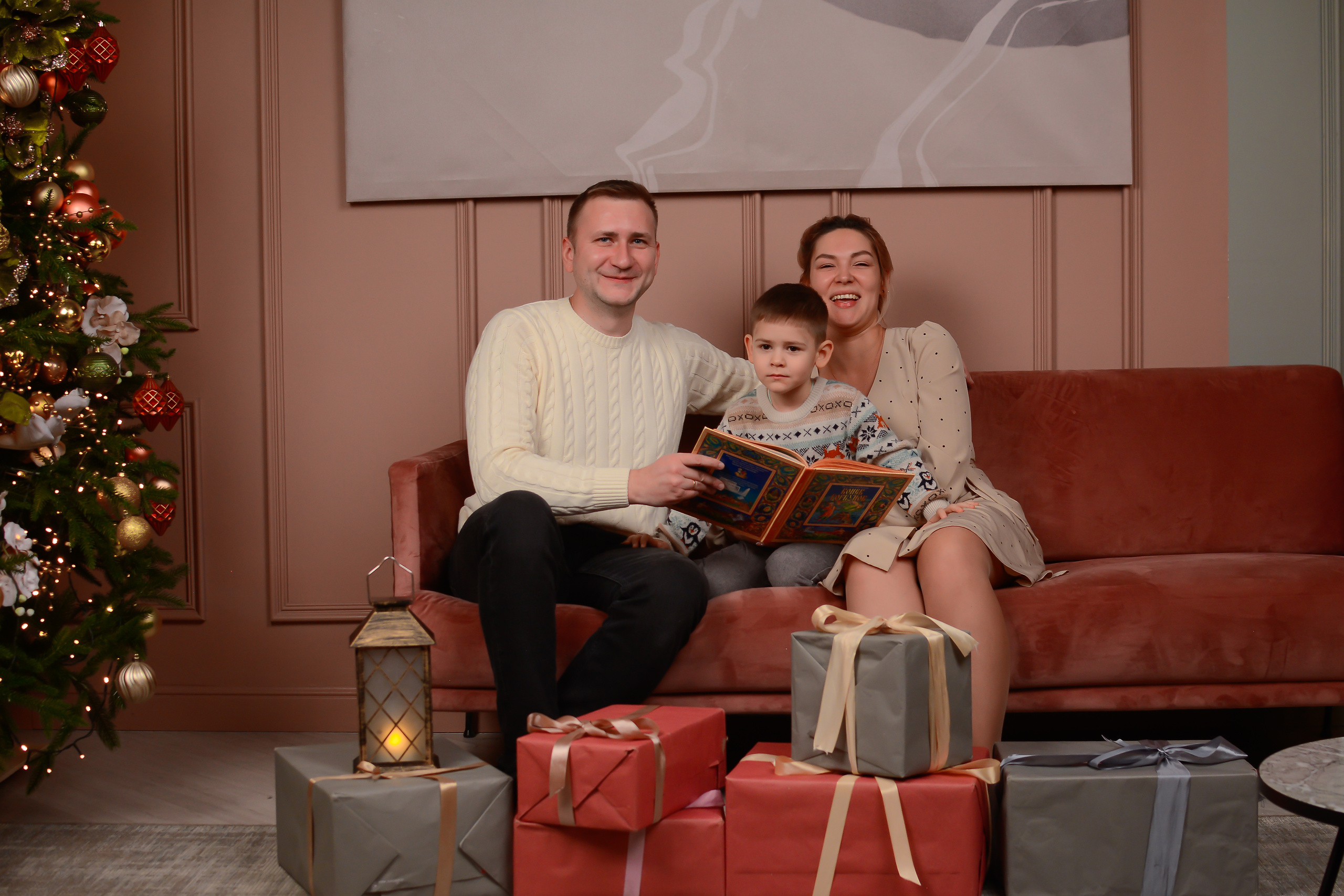 Новогодняя фотосессия 25.12.2021. Семейный фотограф